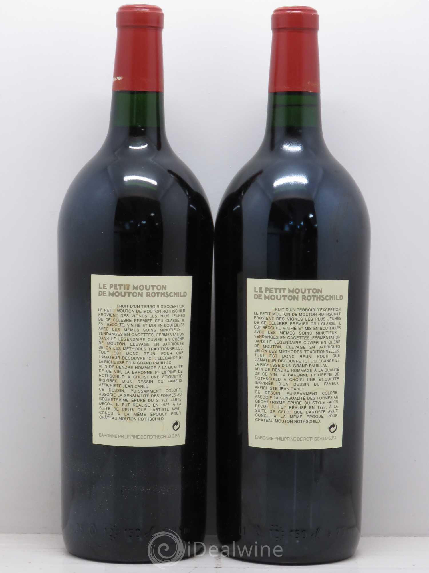 Petit Mouton Second Vin 1997 - Lot de 2 magnums - 1