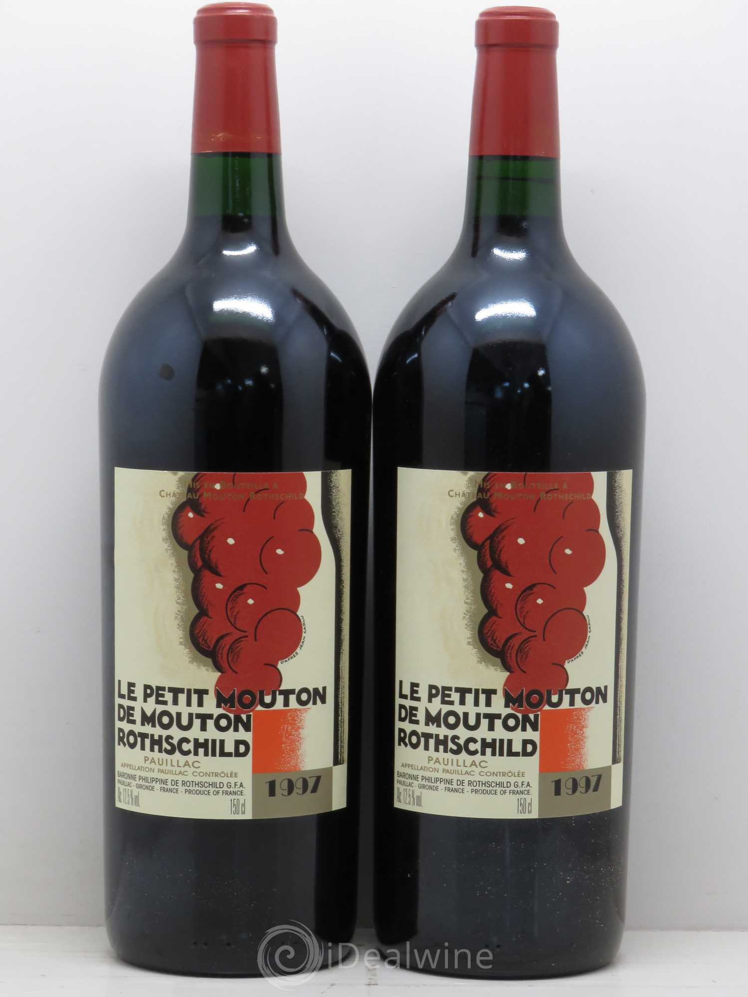 Petit Mouton Second Vin 1997 - Lot de 2 magnums - 0