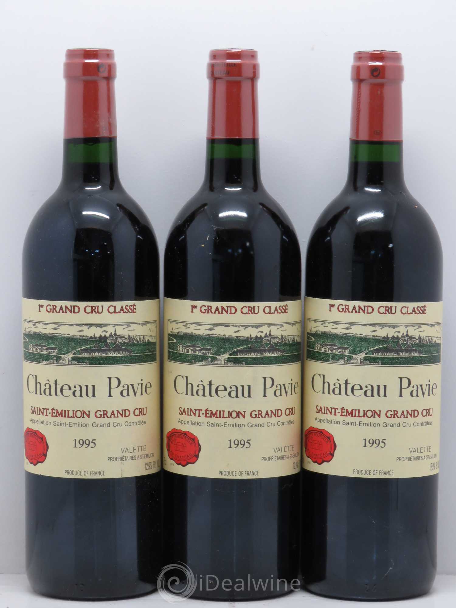 Château Pavie 1er Grand Cru Classé A 1995 - Lot de 6 bouteilles - 1