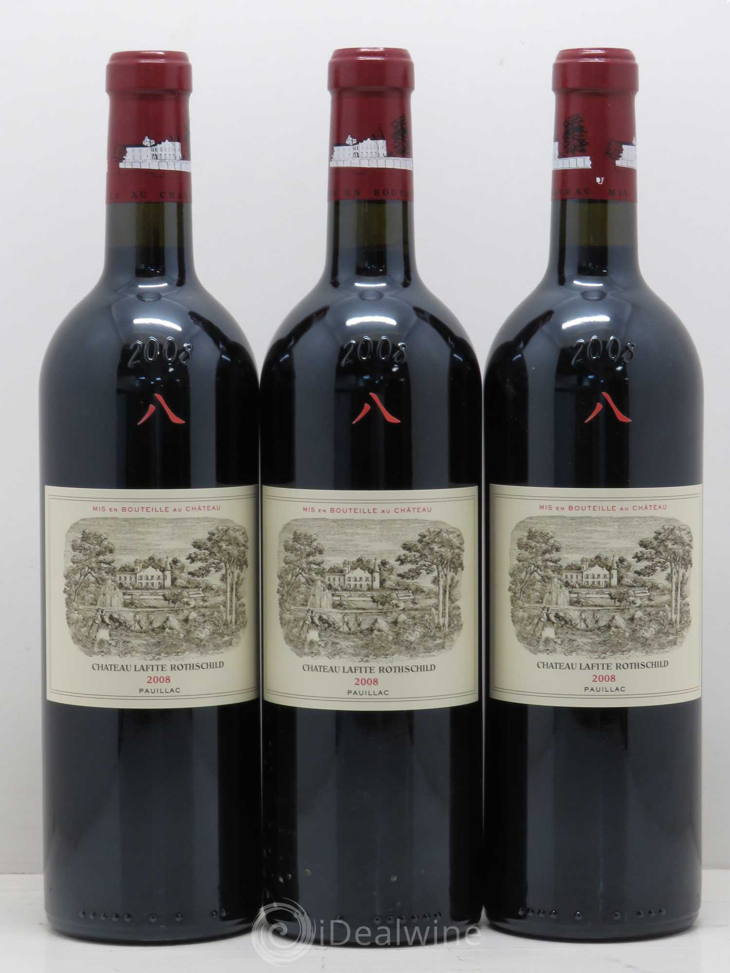 Château Lafite Rothschild 1er Grand Cru Classé 2008 - Lot de 6 bouteilles - 2