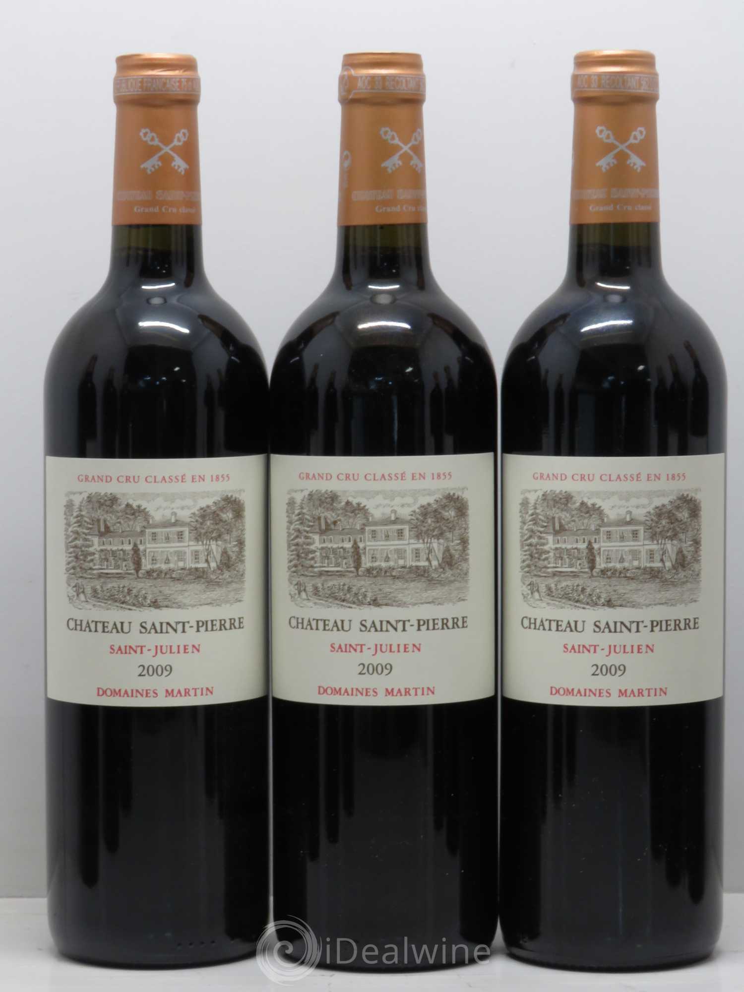 Château Saint-Pierre 4ème Grand Cru Classé 2009 - Lot de 12 bouteilles - 1