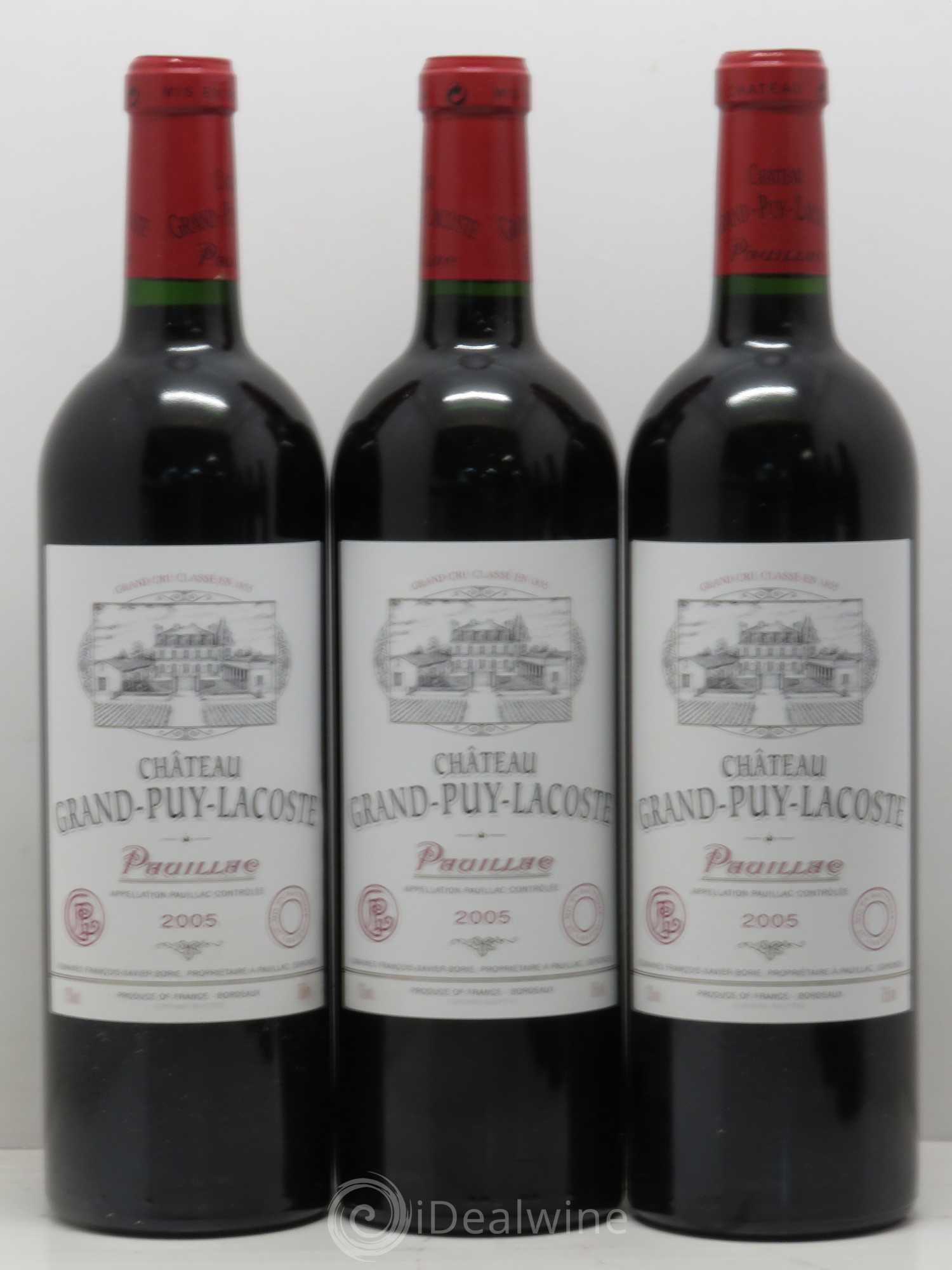 Château Grand Puy Lacoste 5ème Grand Cru Classé 2005 - Lot de 12 bouteilles - 3