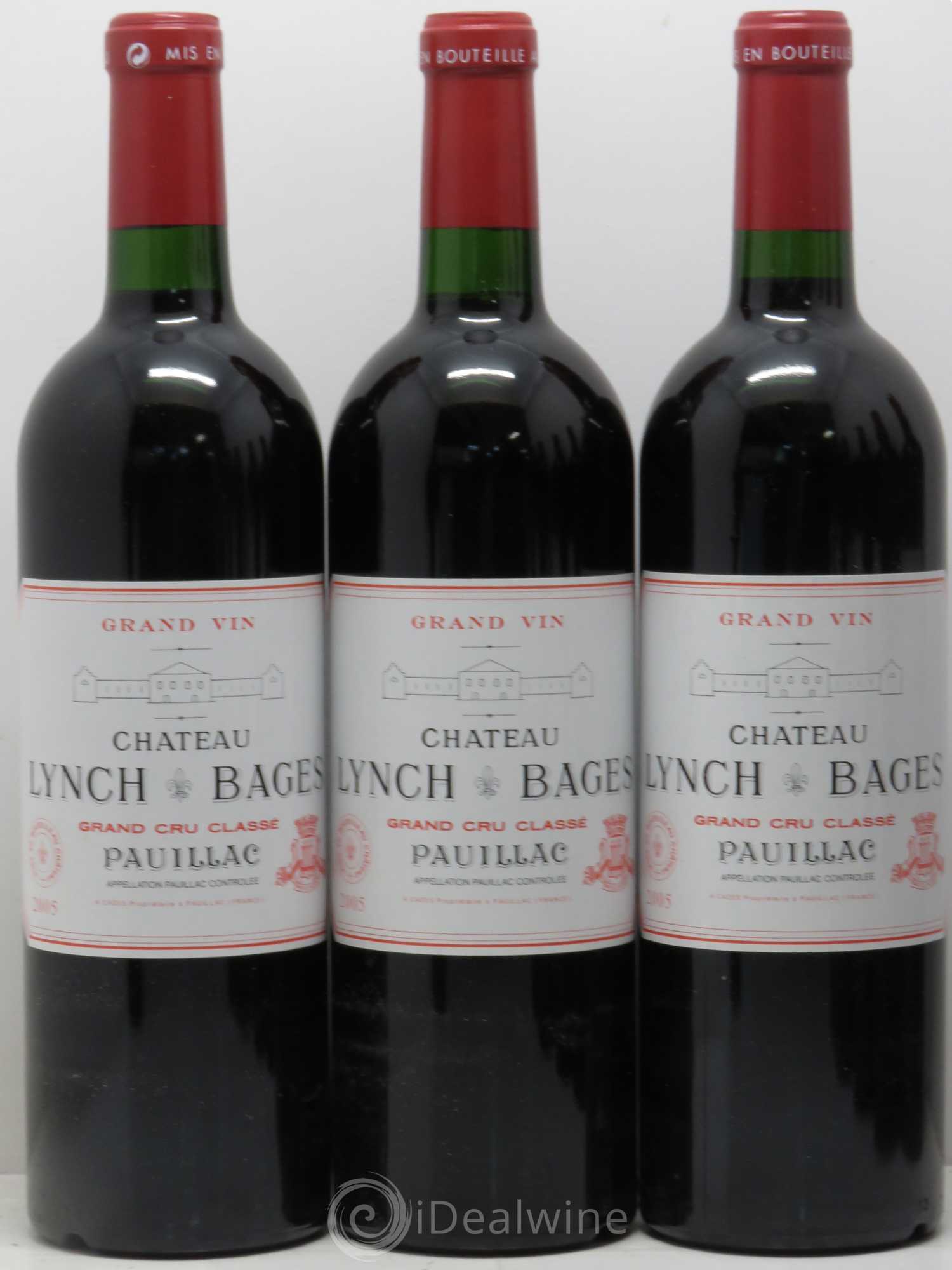 Château Lynch Bages 5ème Grand Cru Classé 2005 - Lot de 12 bouteilles - 2