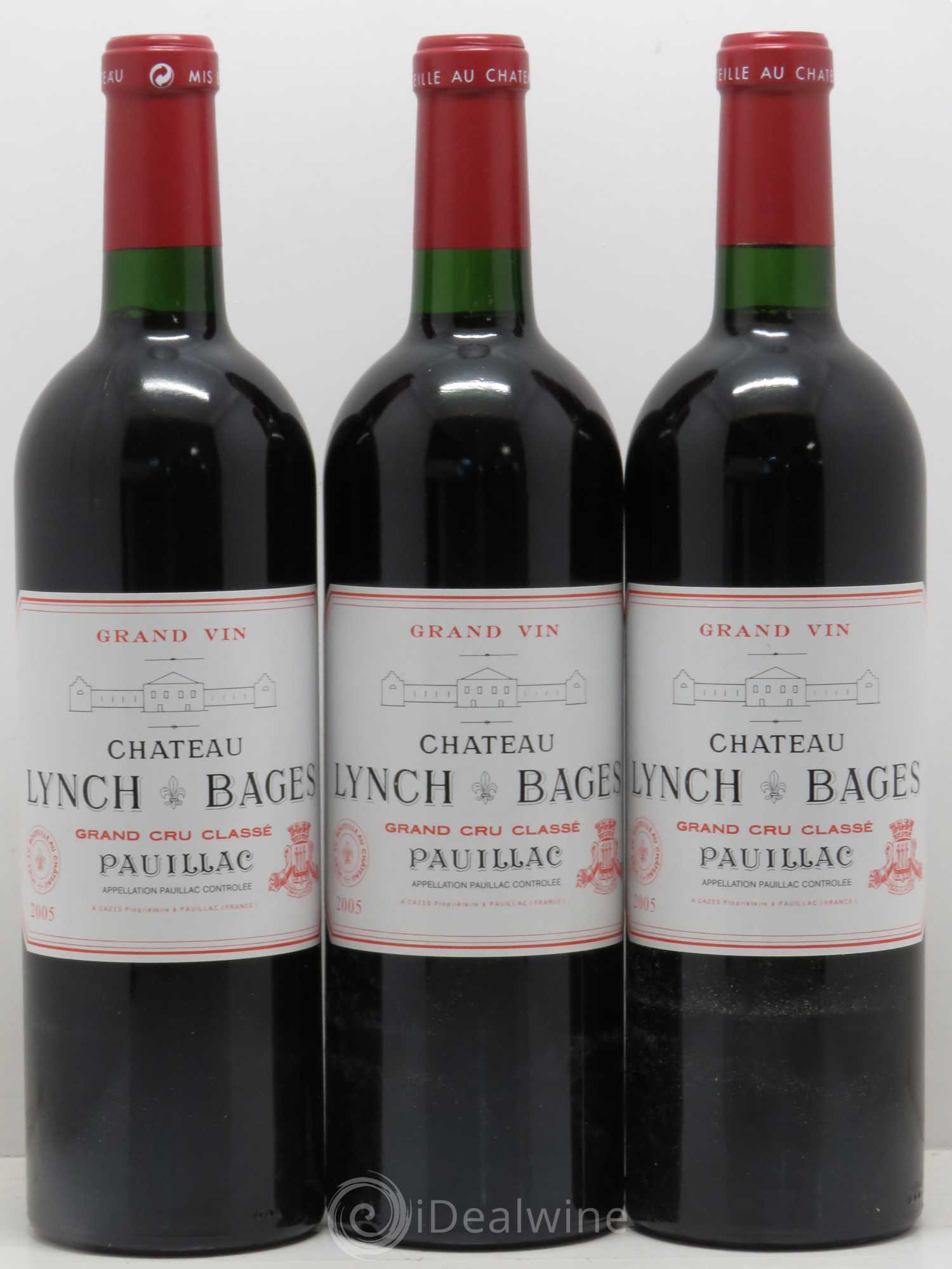 Château Lynch Bages 5ème Grand Cru Classé 2005 - Lot de 12 bouteilles - 4