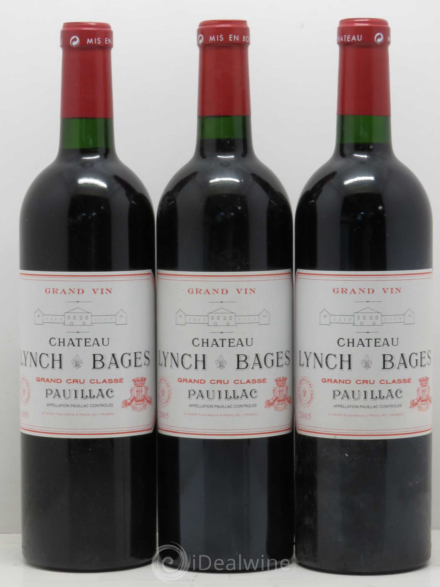 Château Lynch Bages 5ème Grand Cru Classé 2005 - Lot de 12 bouteilles - 4