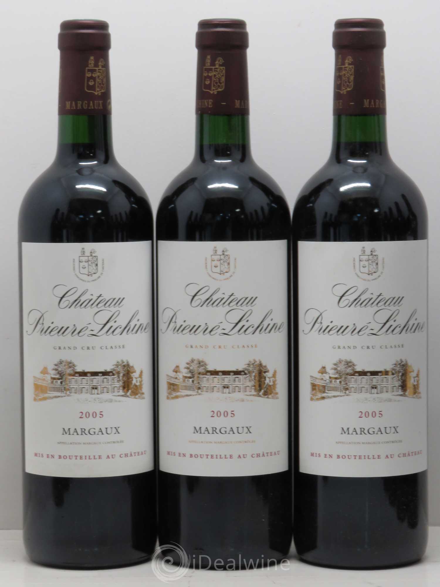 Château Prieuré Lichine 4ème Grand Cru Classé 2005 - Lot de 12 bouteilles - 1