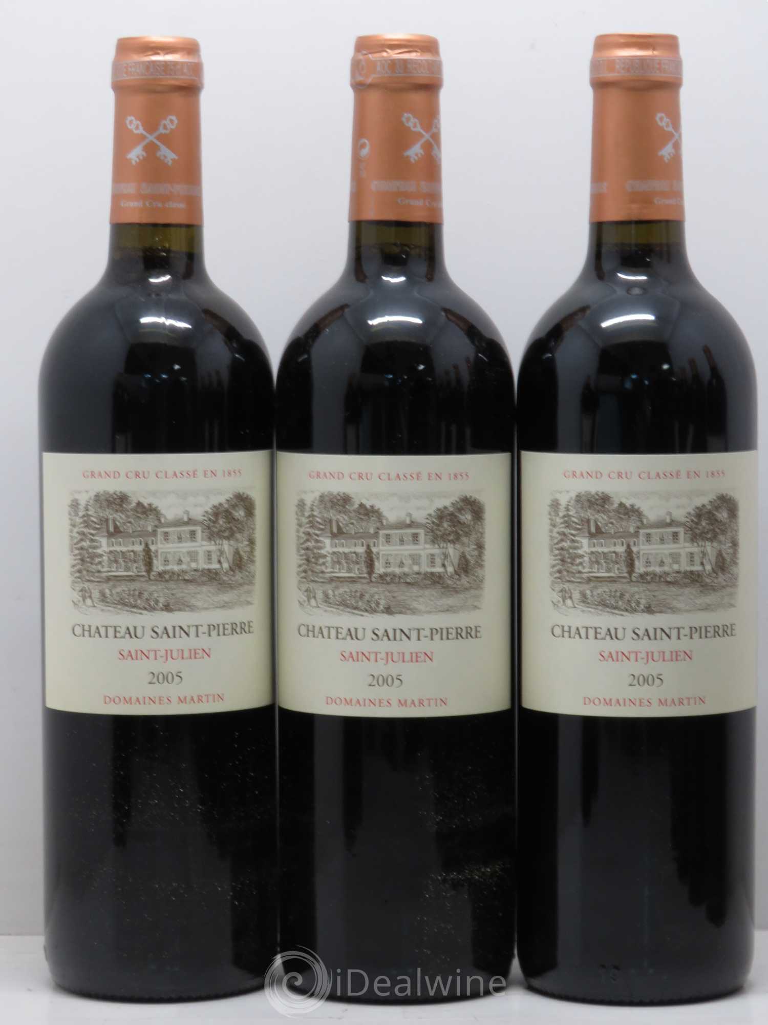 Château Saint-Pierre 4ème Grand Cru Classé 2005 - Lot de 12 bouteilles - 2