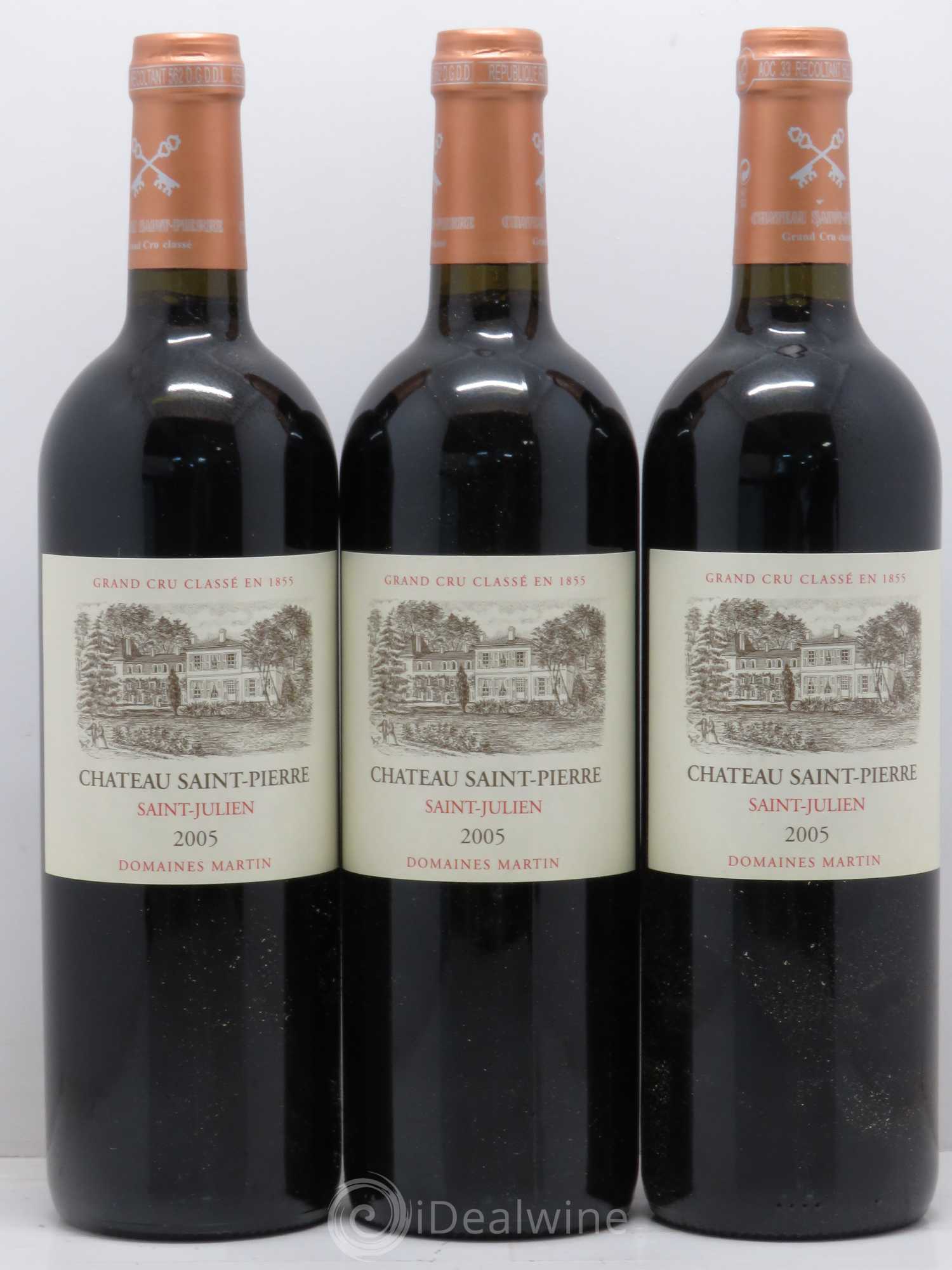 Château Saint-Pierre 4ème Grand Cru Classé 2005 - Lot de 12 bouteilles - 4