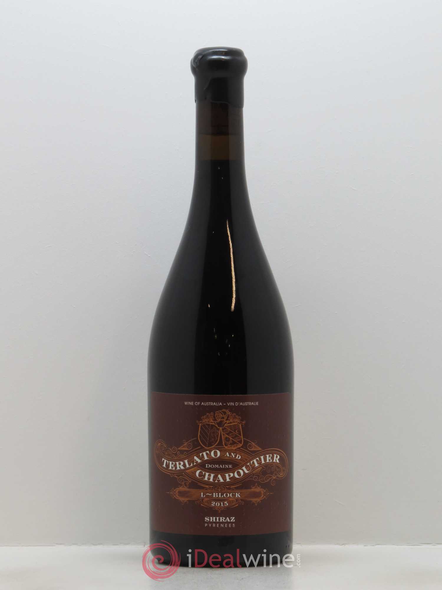 Australie Terlato & Chapoutier L-BLOCK Chapoutier 2015 - Lot de 1 bouteille - 0