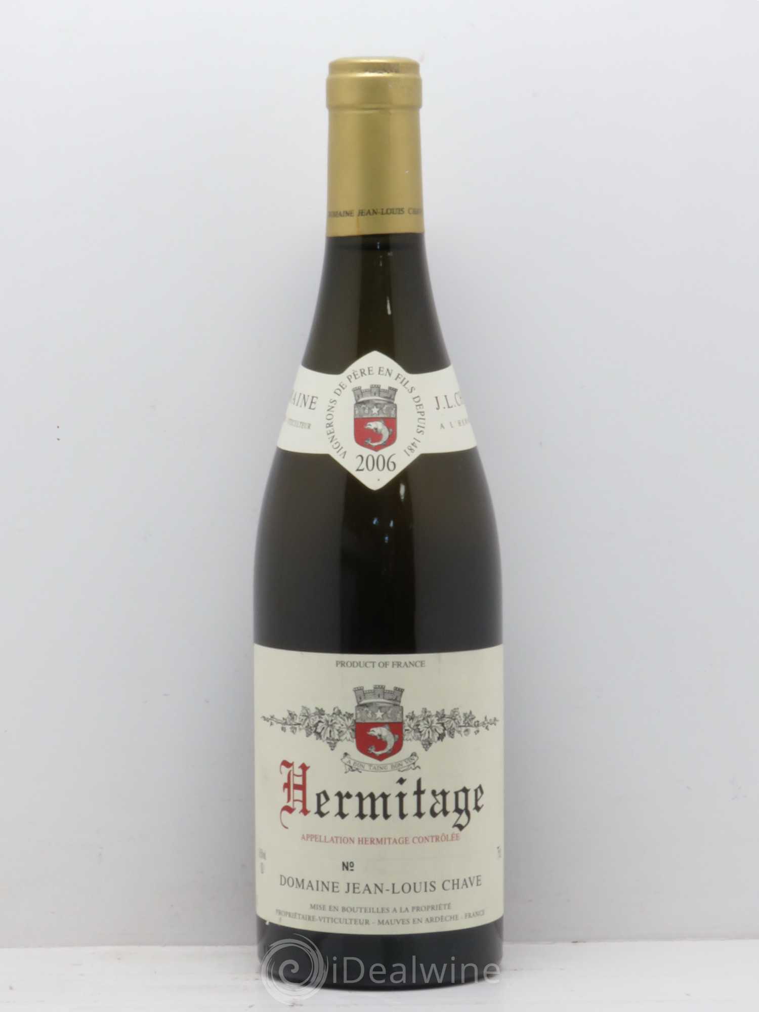 Hermitage Jean-Louis Chave 2006 - Lot de 1 bouteille - 0