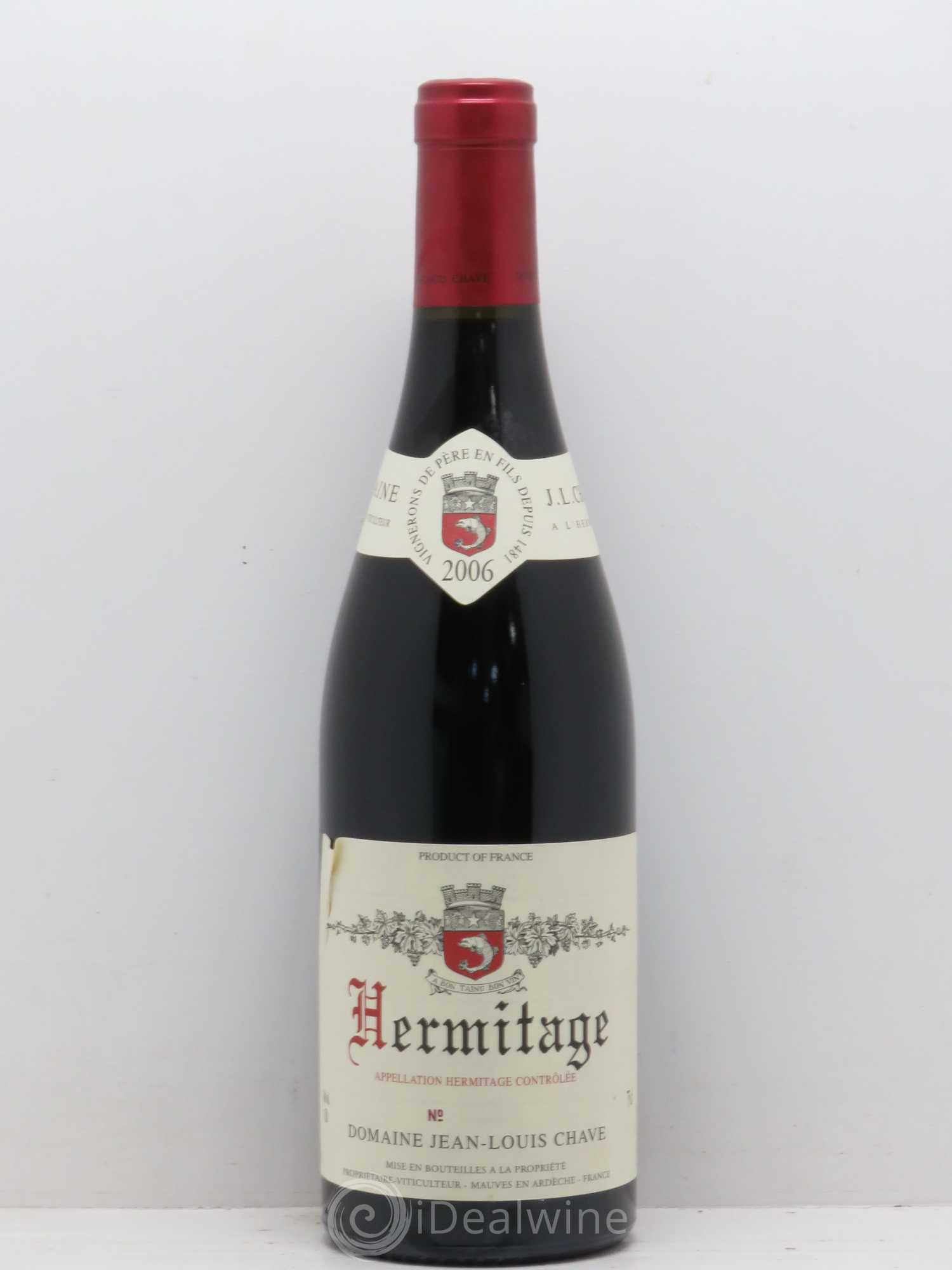 Hermitage Jean-Louis Chave 2006 - Lot de 1 bouteille - 0