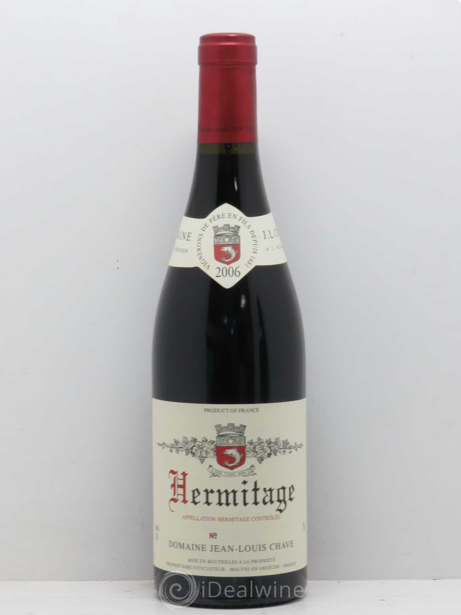 Hermitage Jean-Louis Chave 2006 - Lot de 1 bouteille - 0