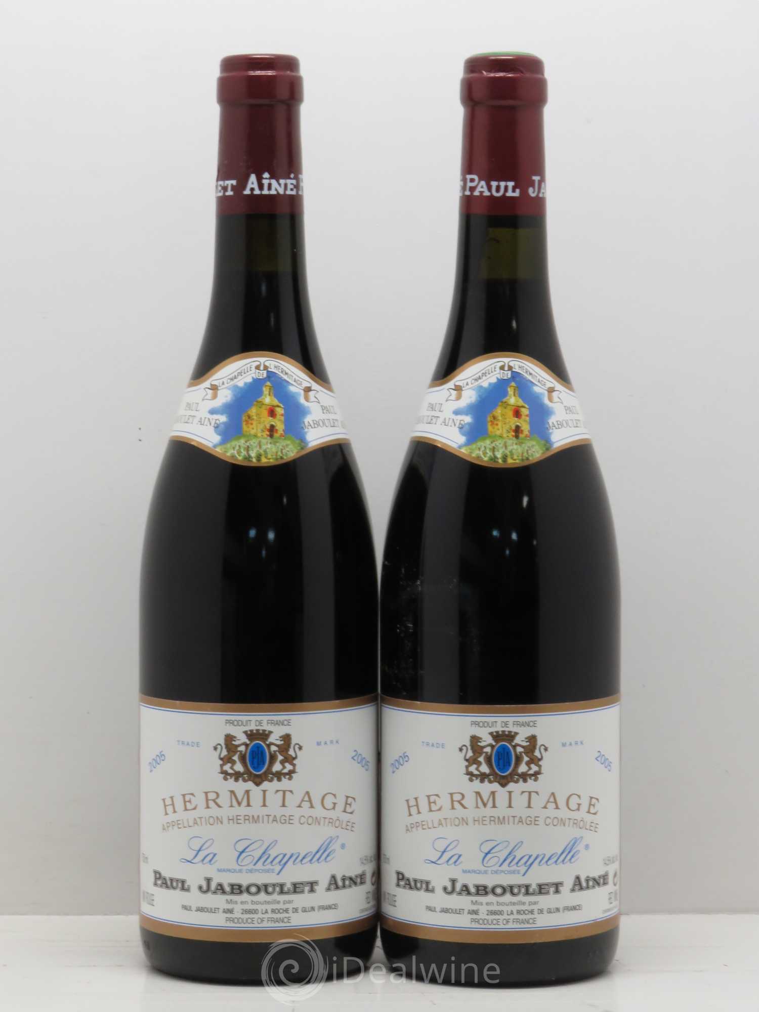 Hermitage La Chapelle Paul Jaboulet Ainé 2005 - Lot de 2 bouteilles - 0