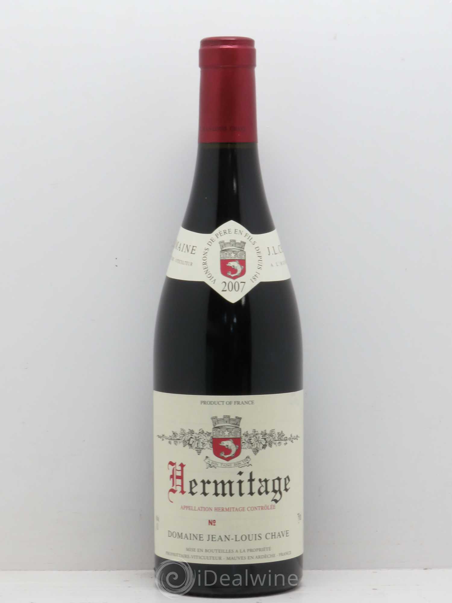Hermitage Jean-Louis Chave 2007 - Lot de 1 bouteille - 0