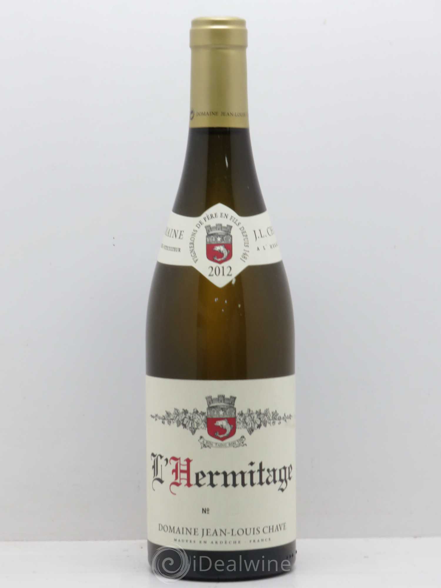 Hermitage Jean-Louis Chave 2012 - Lot de 1 bouteille - 0