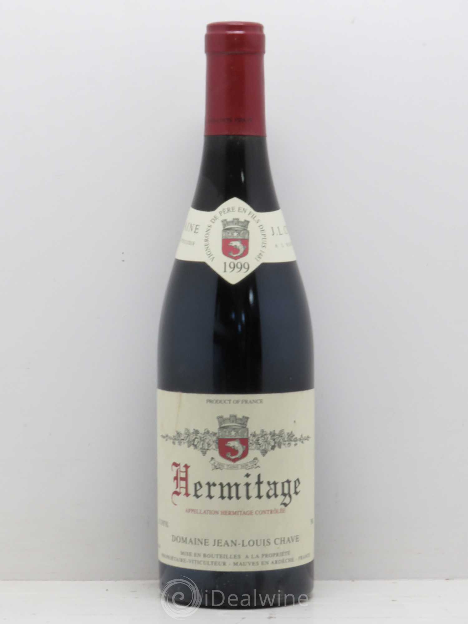 Hermitage Jean-Louis Chave 1999 - Lot de 1 bouteille - 0