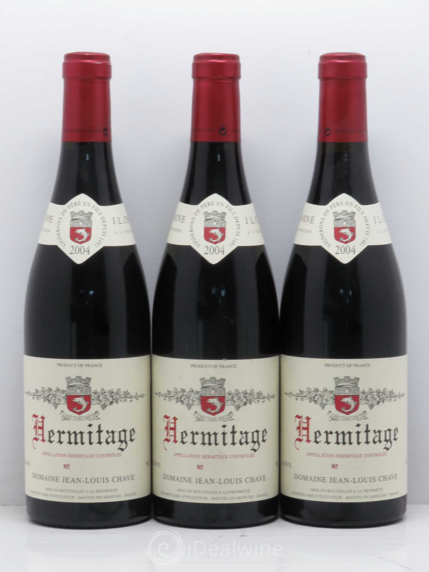 Hermitage Jean-Louis Chave 2004 - Lot de 6 bouteilles - 2
