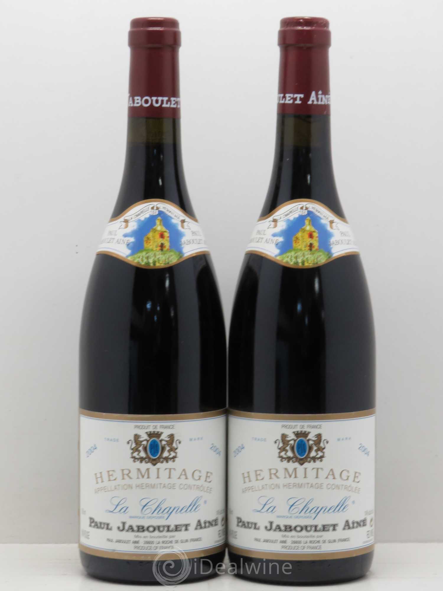 Hermitage La Chapelle Paul Jaboulet Ainé 2004 - Lot de 2 bouteilles - 0