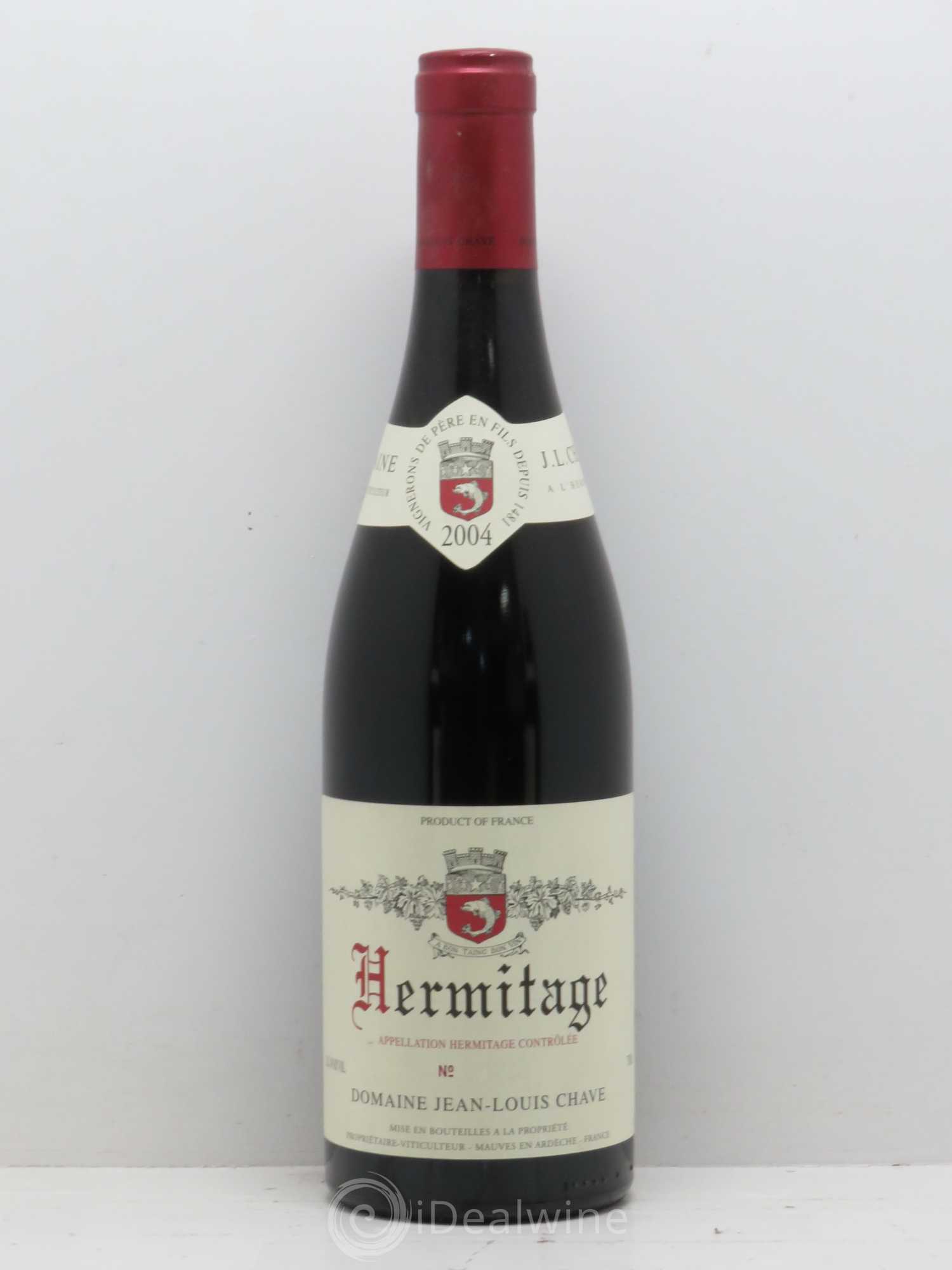 Hermitage Jean-Louis Chave 2004 - Lot de 1 bouteille - 0