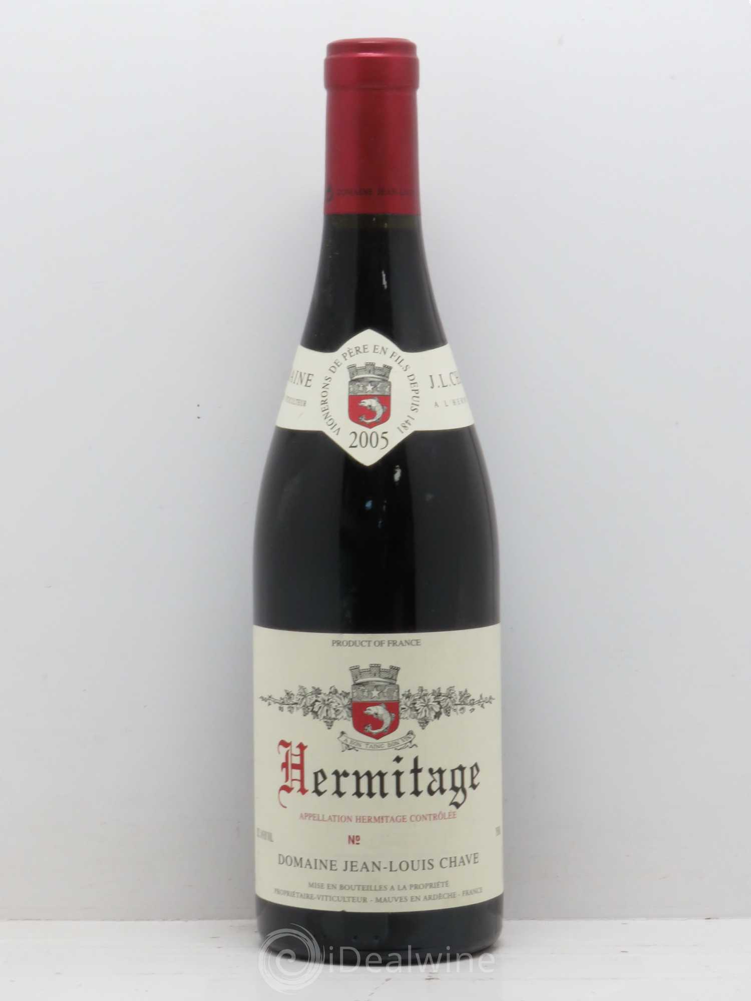 Hermitage Jean-Louis Chave 2005 - Lot de 1 bouteille - 0