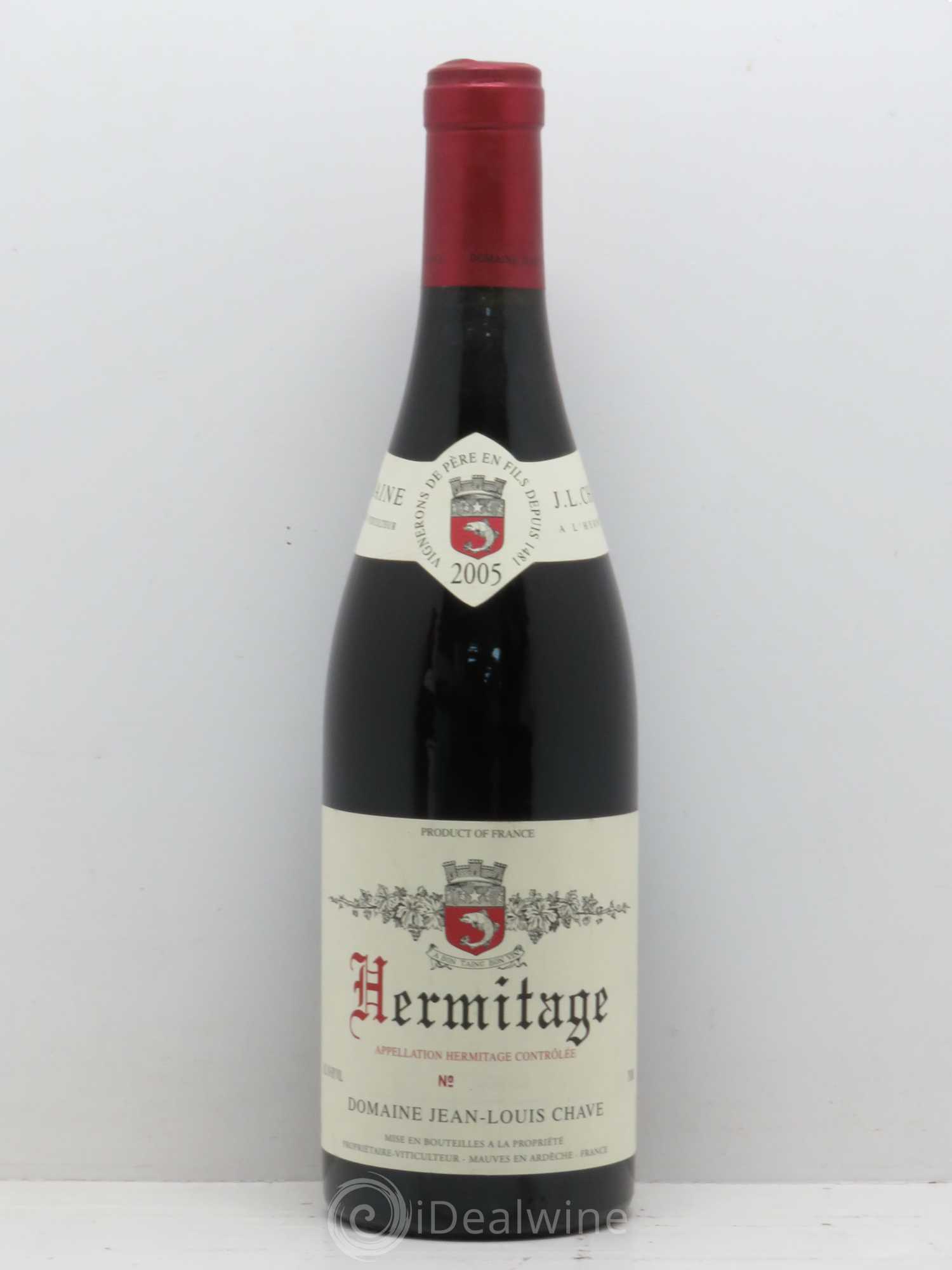 Hermitage Jean-Louis Chave 2005 - Lot de 1 bouteille - 0