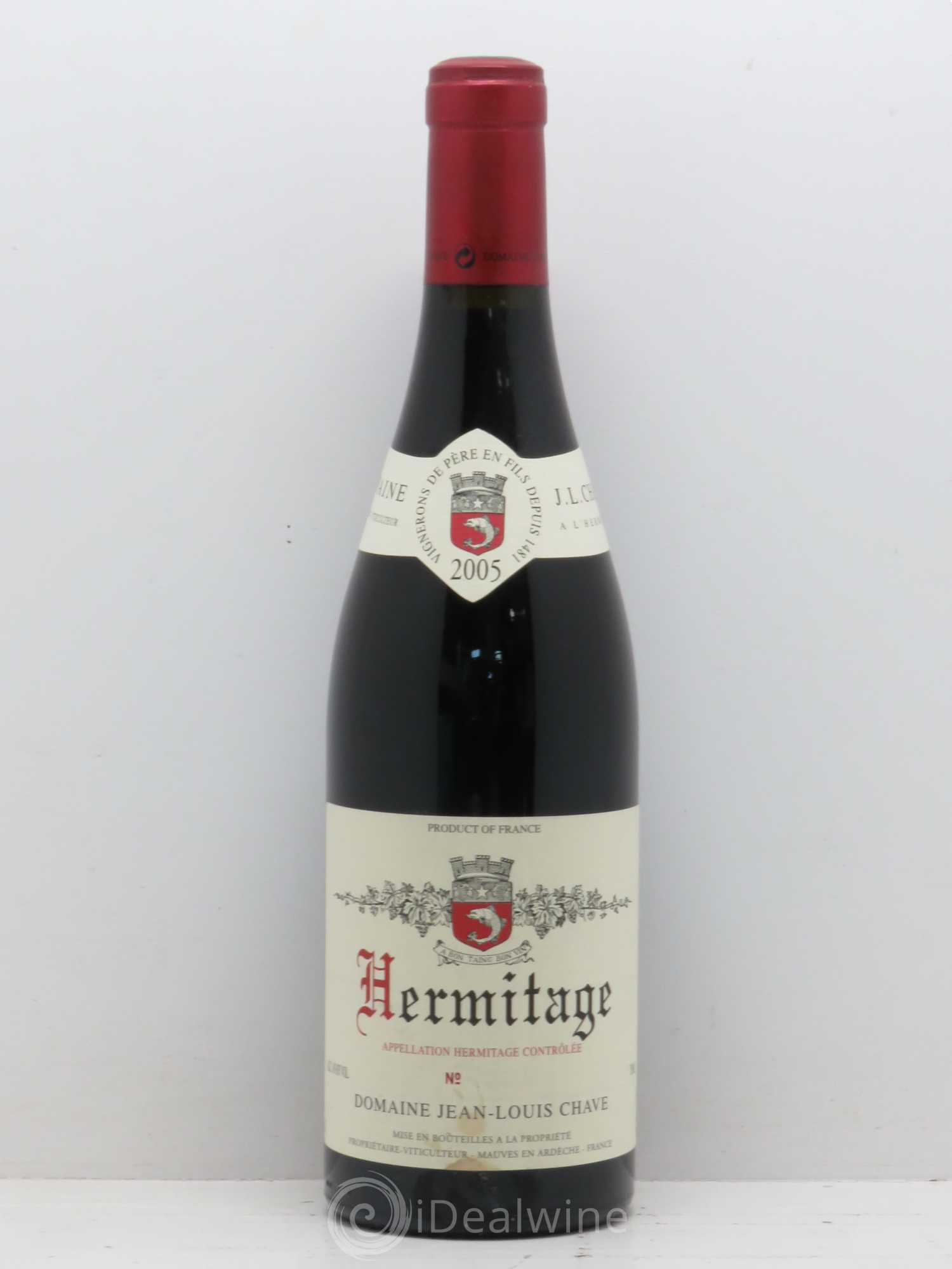 Hermitage Jean-Louis Chave 2005 - Lot de 1 bouteille - 0