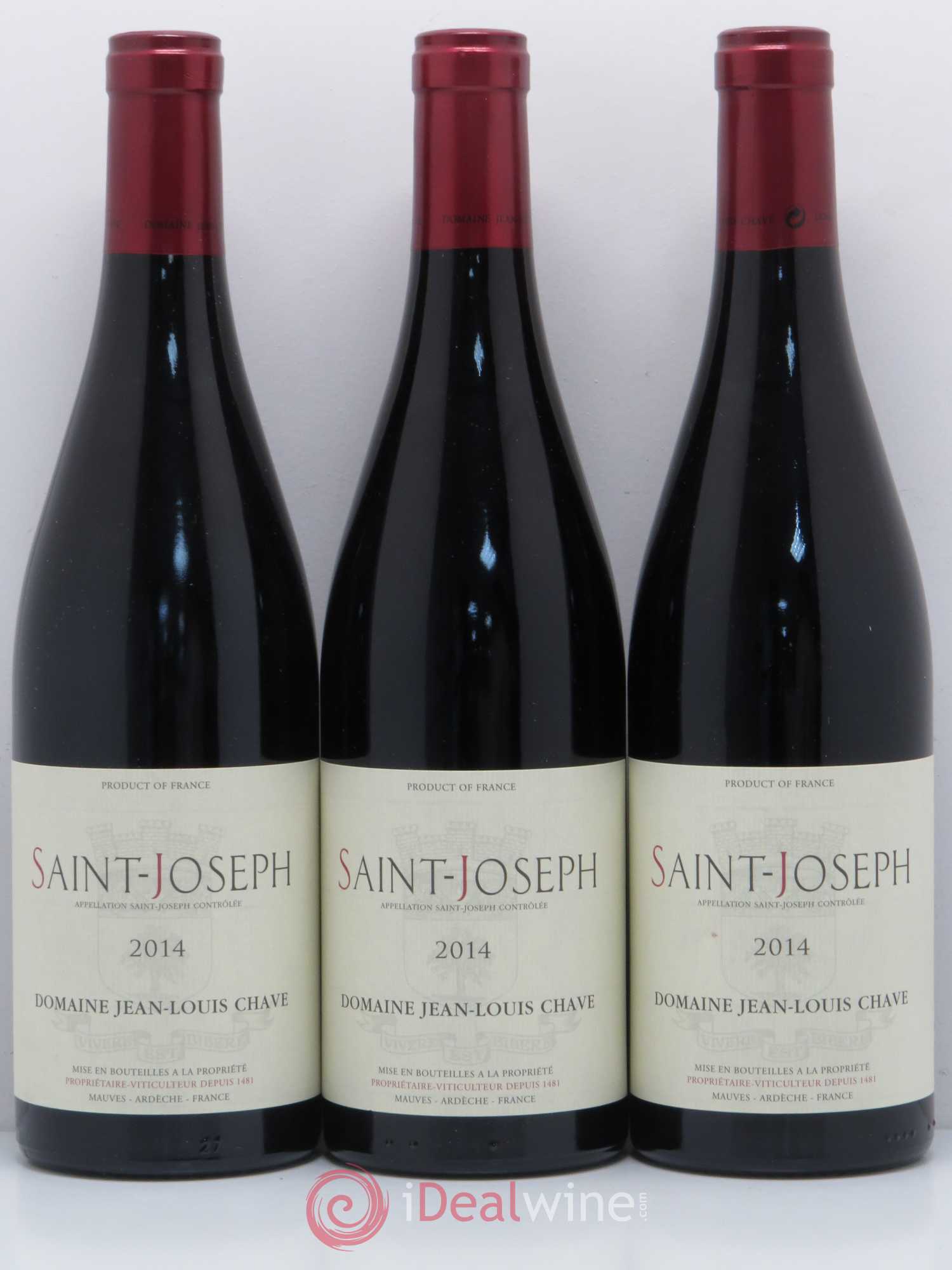 Saint-Joseph Jean-Louis Chave 2014 - Lot de 6 bouteilles - 2
