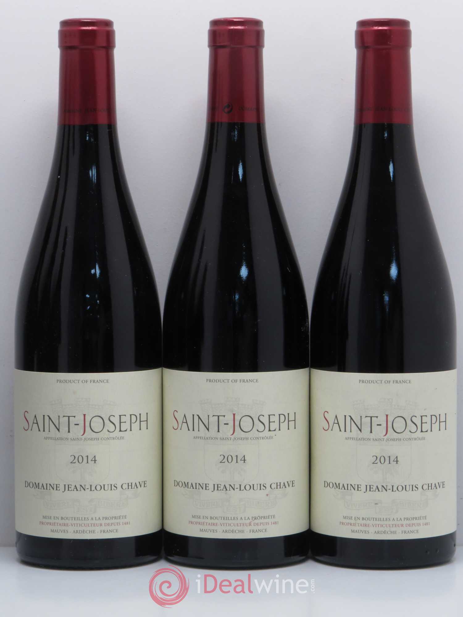 Saint-Joseph Jean-Louis Chave 2014 - Lot de 6 bouteilles - 1