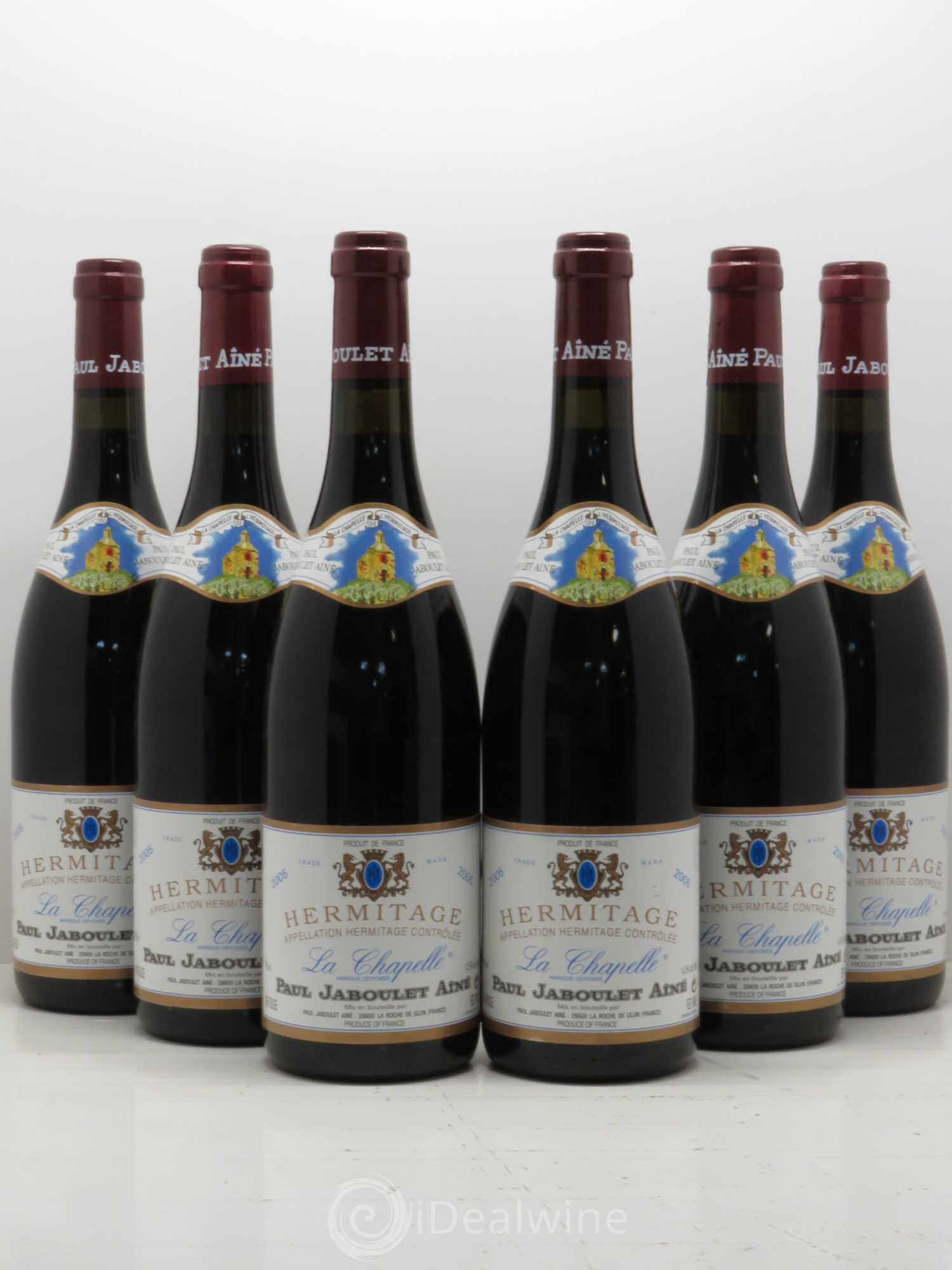 Hermitage La Chapelle Paul Jaboulet Ainé 2005 - Lot de 6 bouteilles - 0