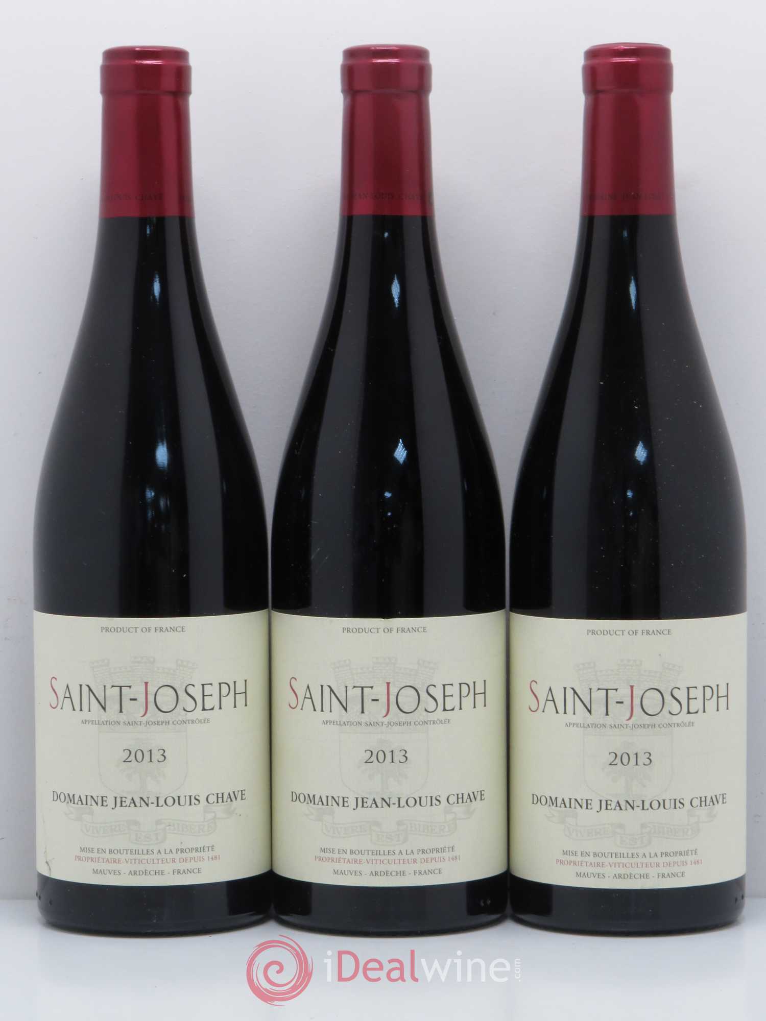 Saint-Joseph Jean-Louis Chave 2013 - Lot de 6 bouteilles - 1