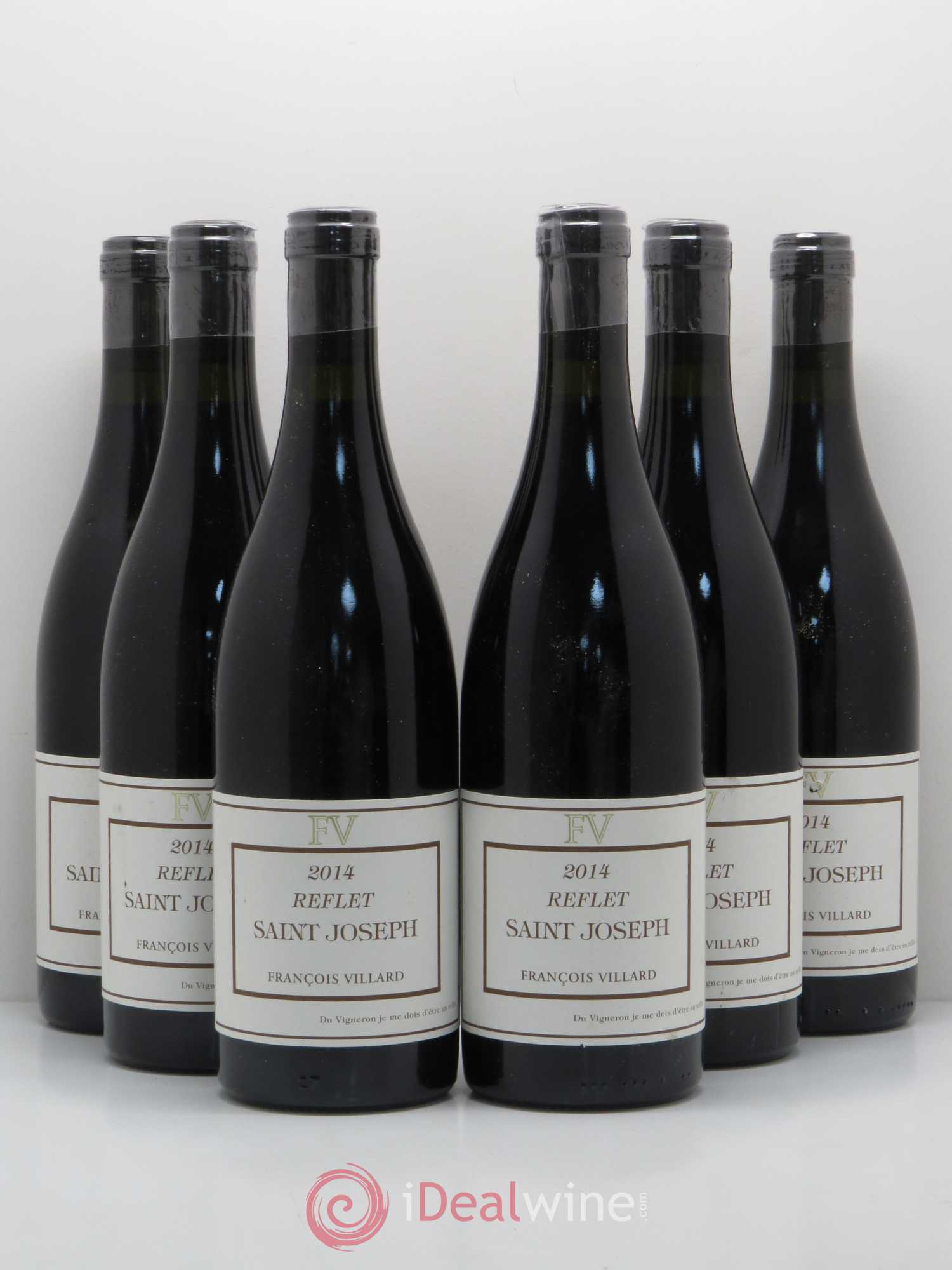 Saint-Joseph Reflet François Villard 2014 - Lot de 6 bouteilles - 0
