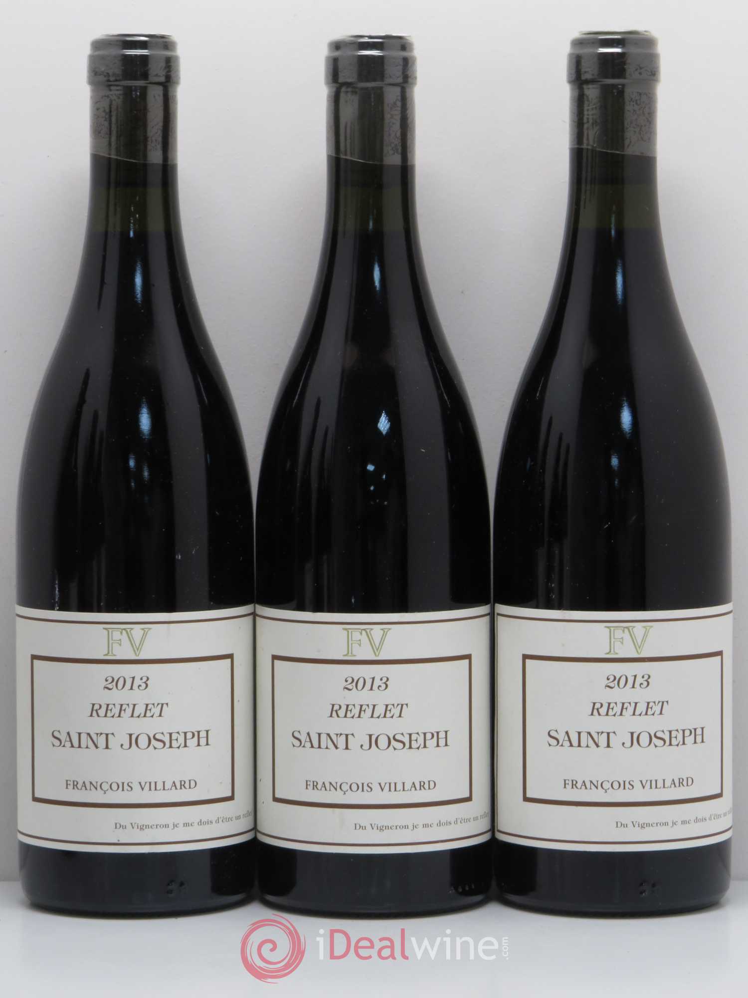 Saint-Joseph Reflet François Villard 2013 - Lot de 6 bouteilles - 1