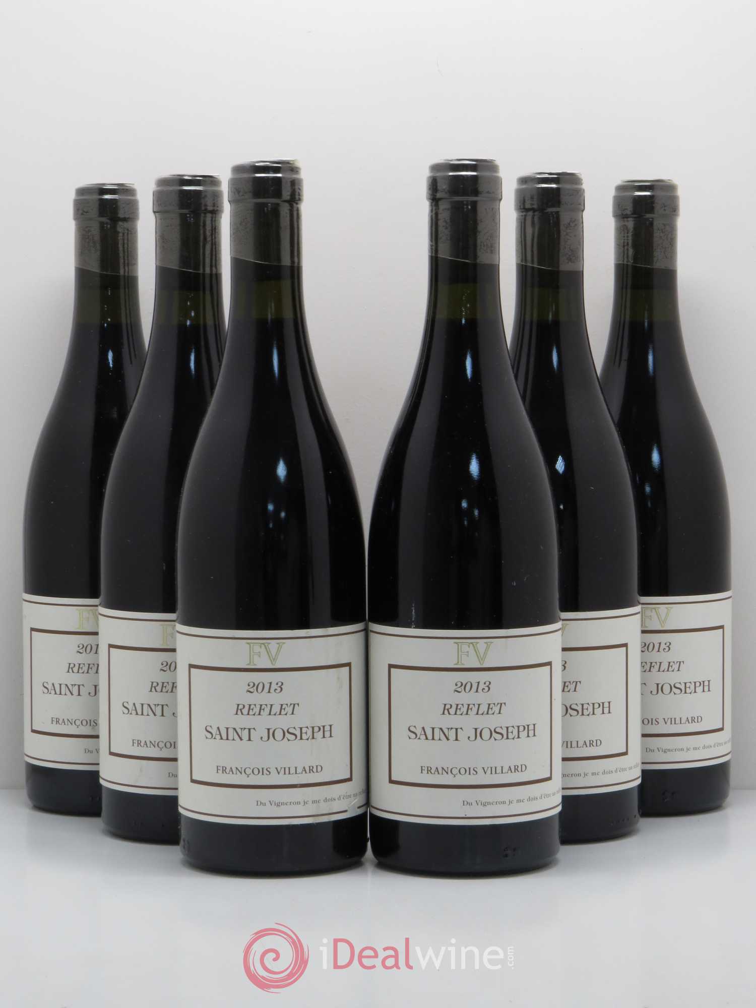 Saint-Joseph Reflet François Villard 2013 - Lot de 6 bouteilles - 0