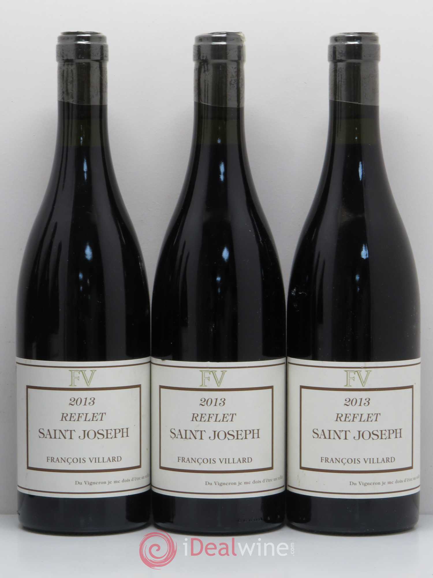 Saint-Joseph Reflet François Villard 2013 - Lot de 6 bouteilles - 1