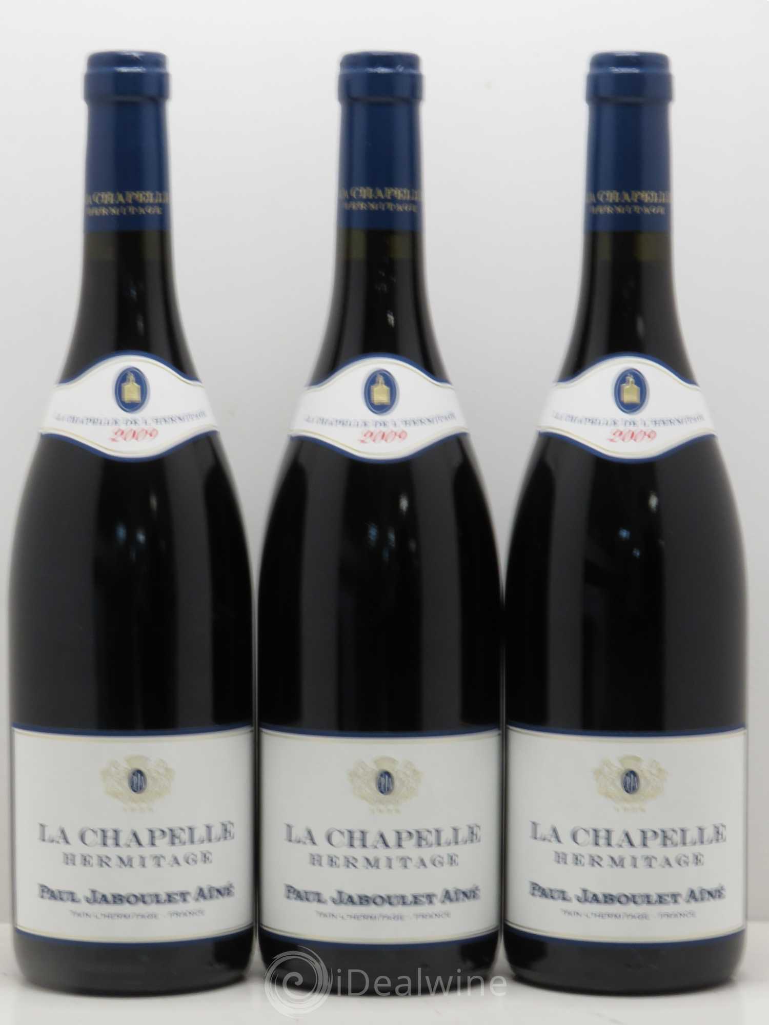 Hermitage La Chapelle Paul Jaboulet Ainé 2009 - Lot de 3 bouteilles - 0