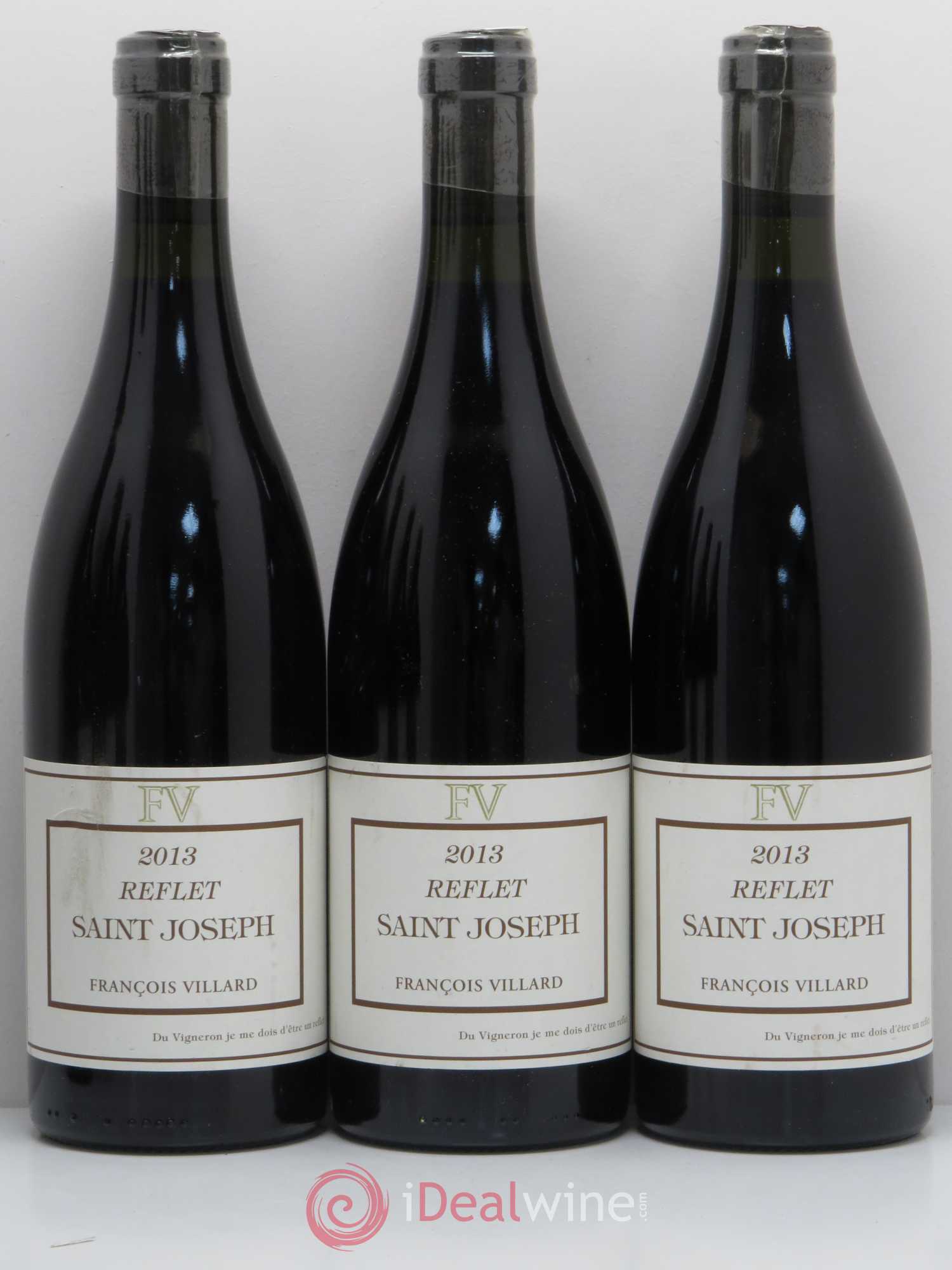 Saint-Joseph Reflet François Villard 2013 - Lot de 6 bouteilles - 1