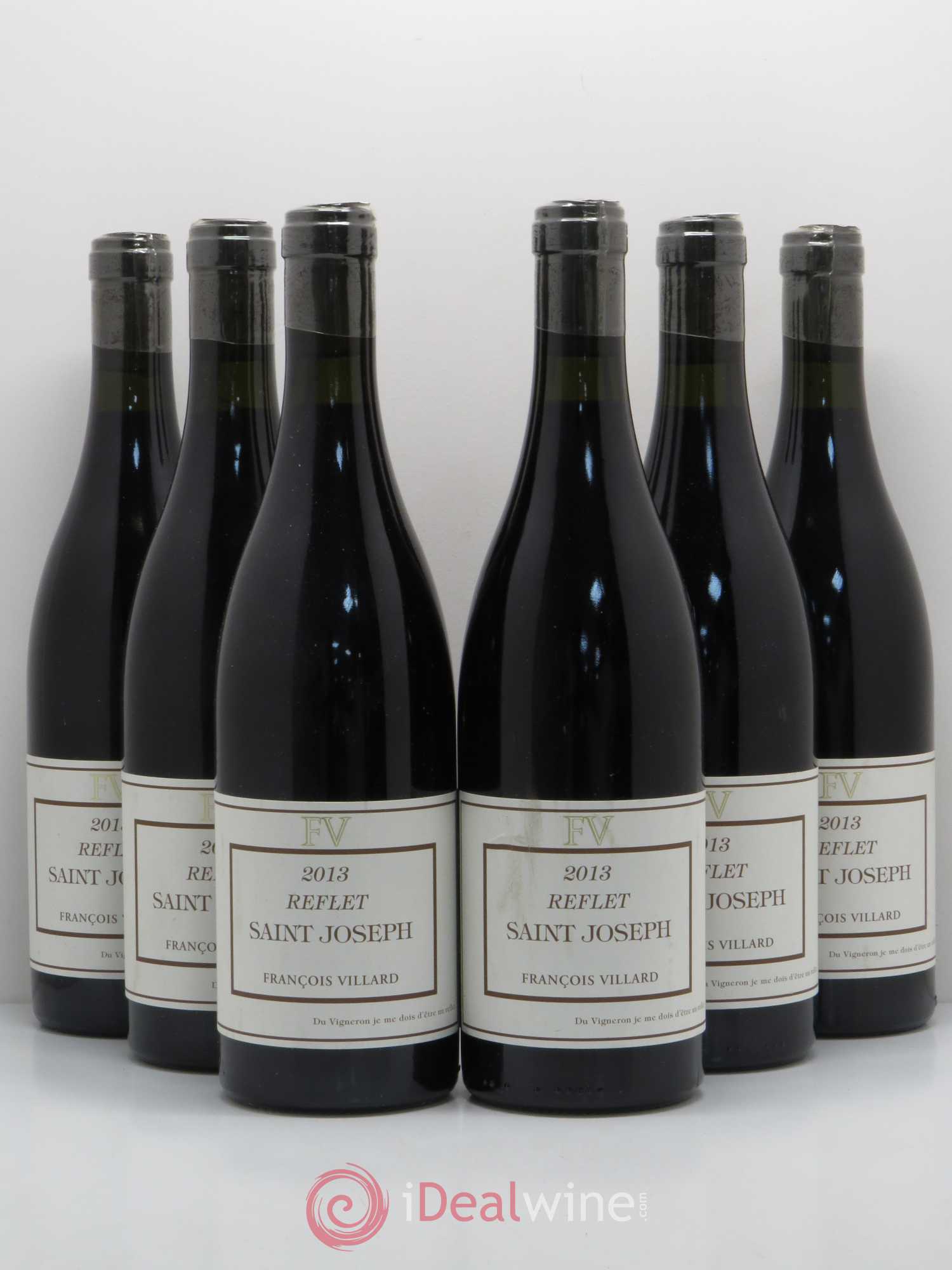 Saint-Joseph Reflet François Villard 2013 - Lot de 6 bouteilles - 0