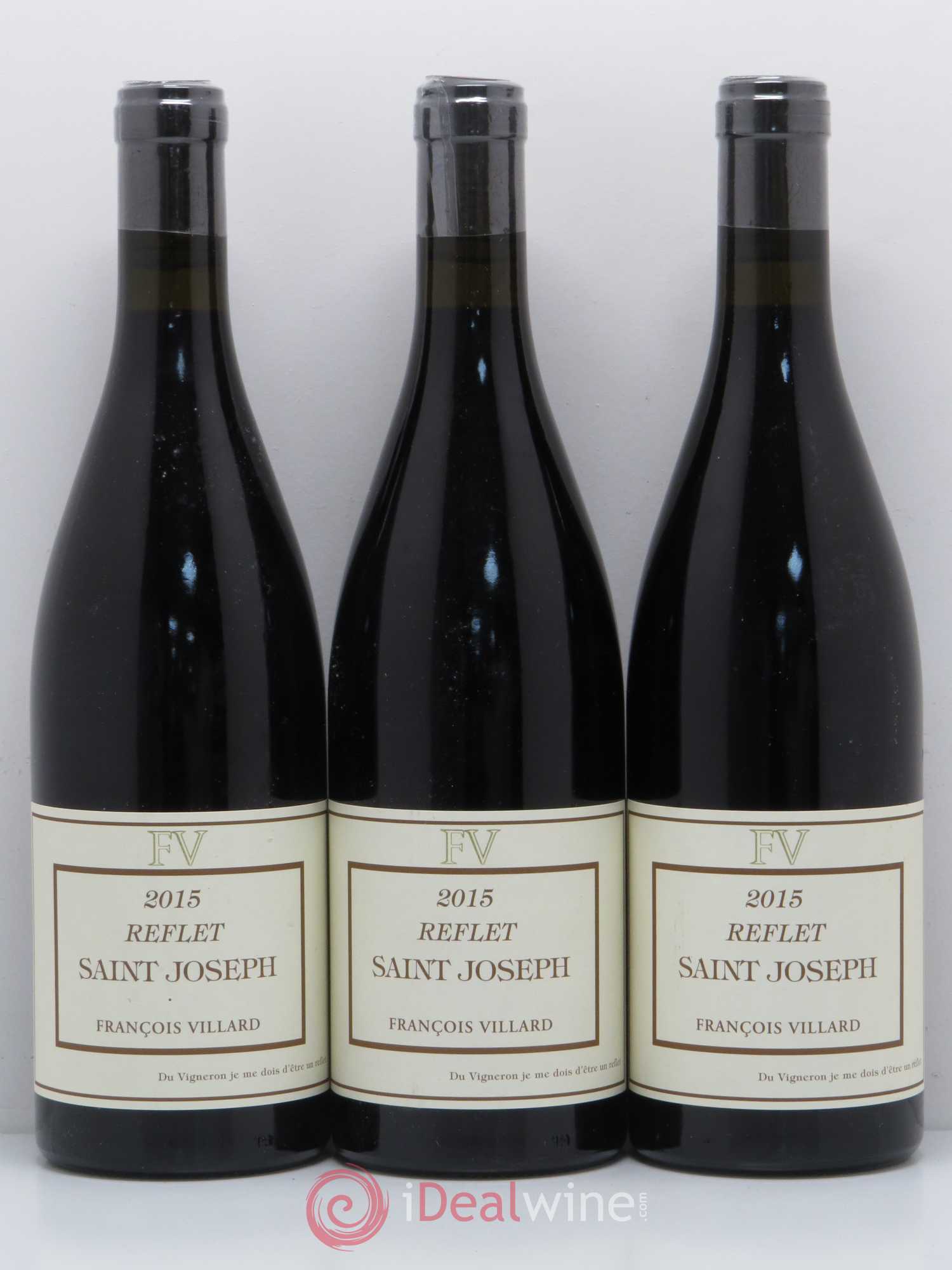 Saint-Joseph Reflet François Villard 2015 - Lot de 6 bouteilles - 2