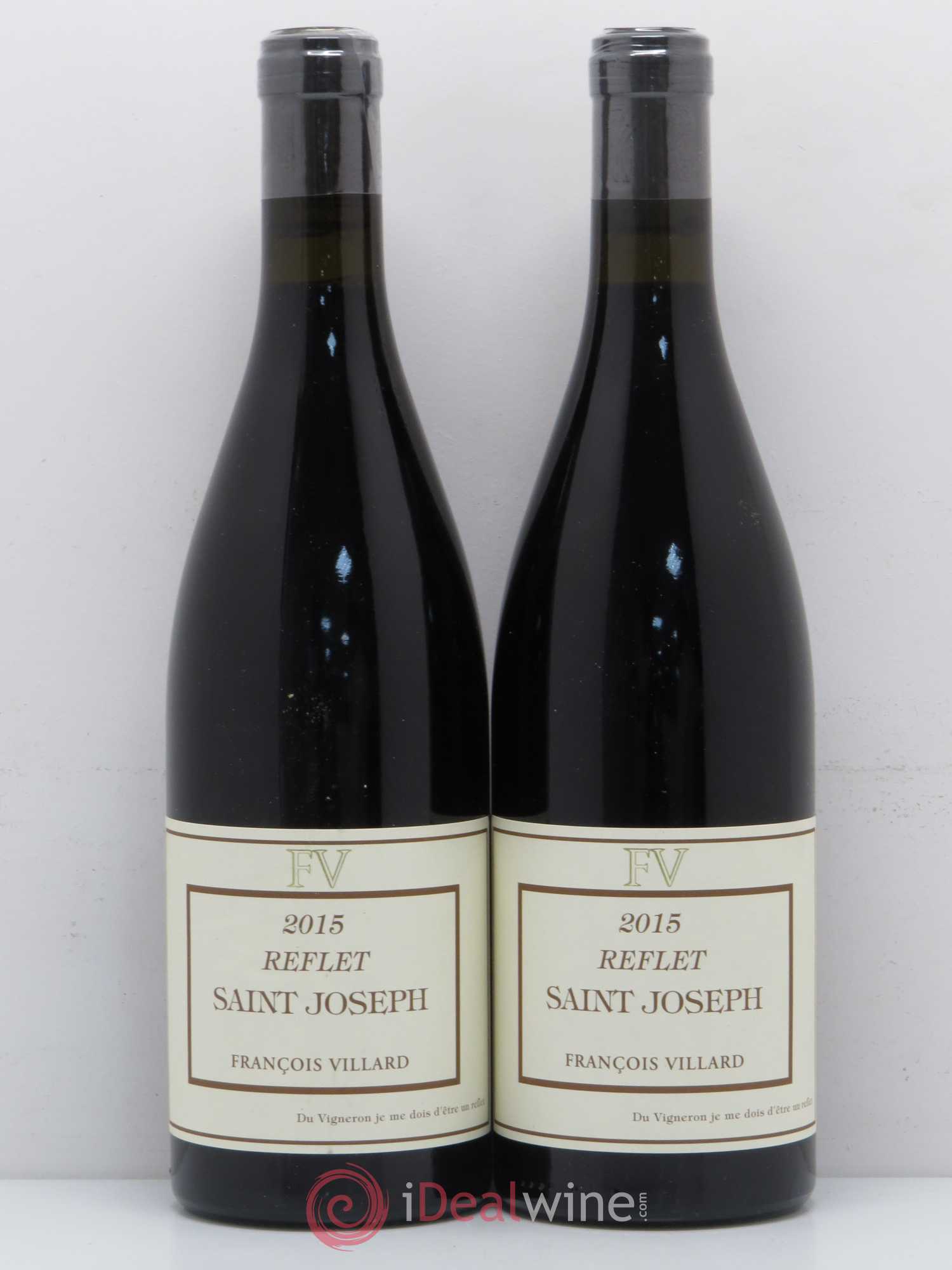 Saint-Joseph Reflet François Villard 2015 - Lot de 5 bouteilles - 2