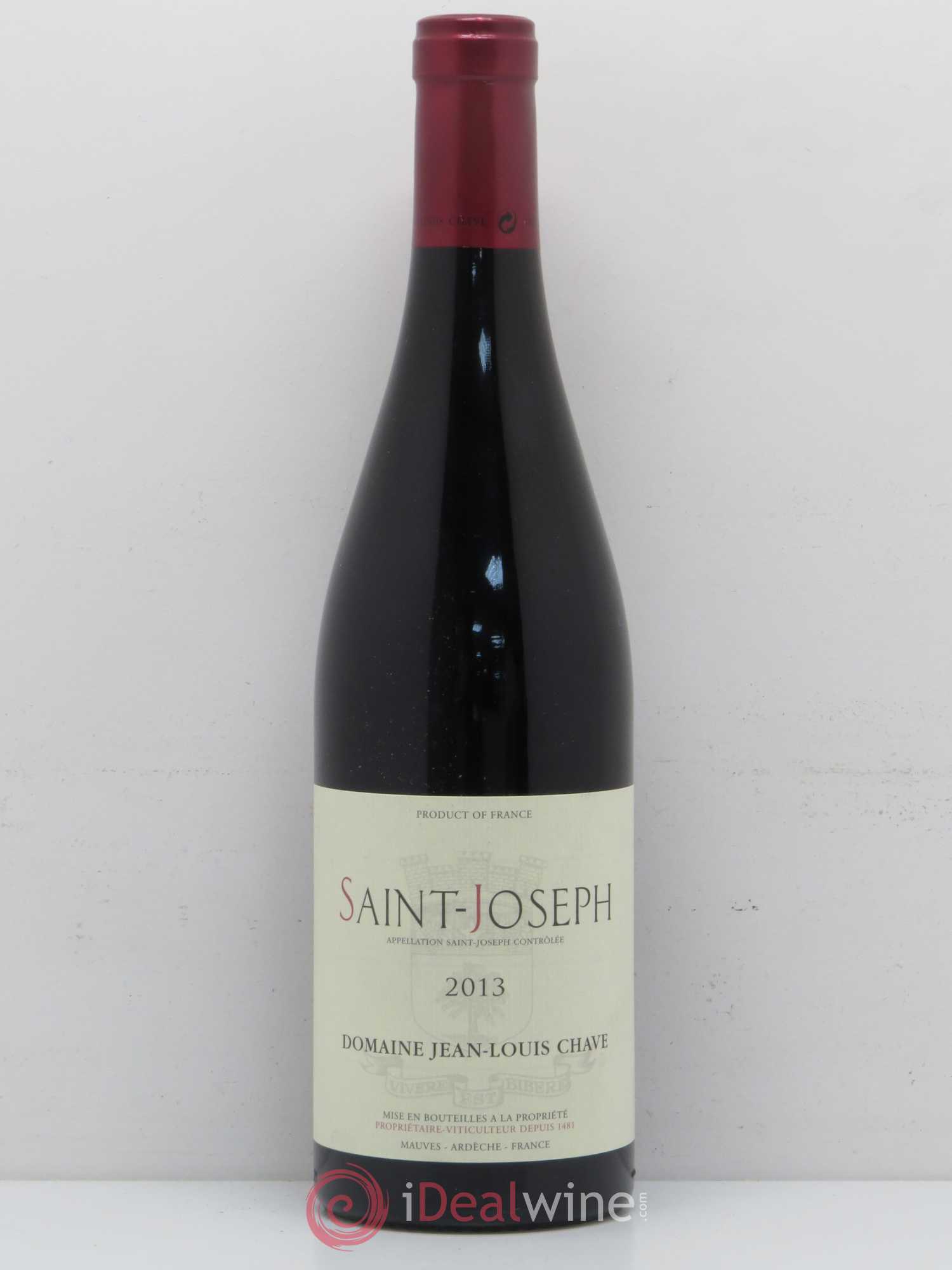 Saint-Joseph Jean-Louis Chave 2013 - Lot de 1 bouteille - 0