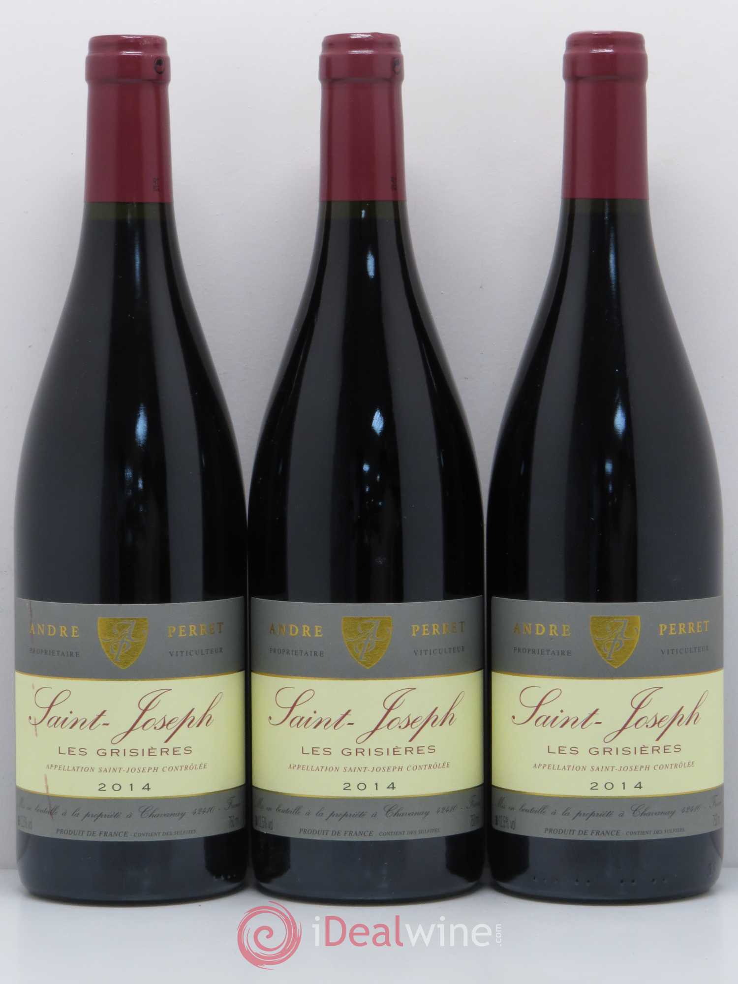 Saint-Joseph Les Grisières André Perret 2014 - Posten von 6 Flaschen - 2
