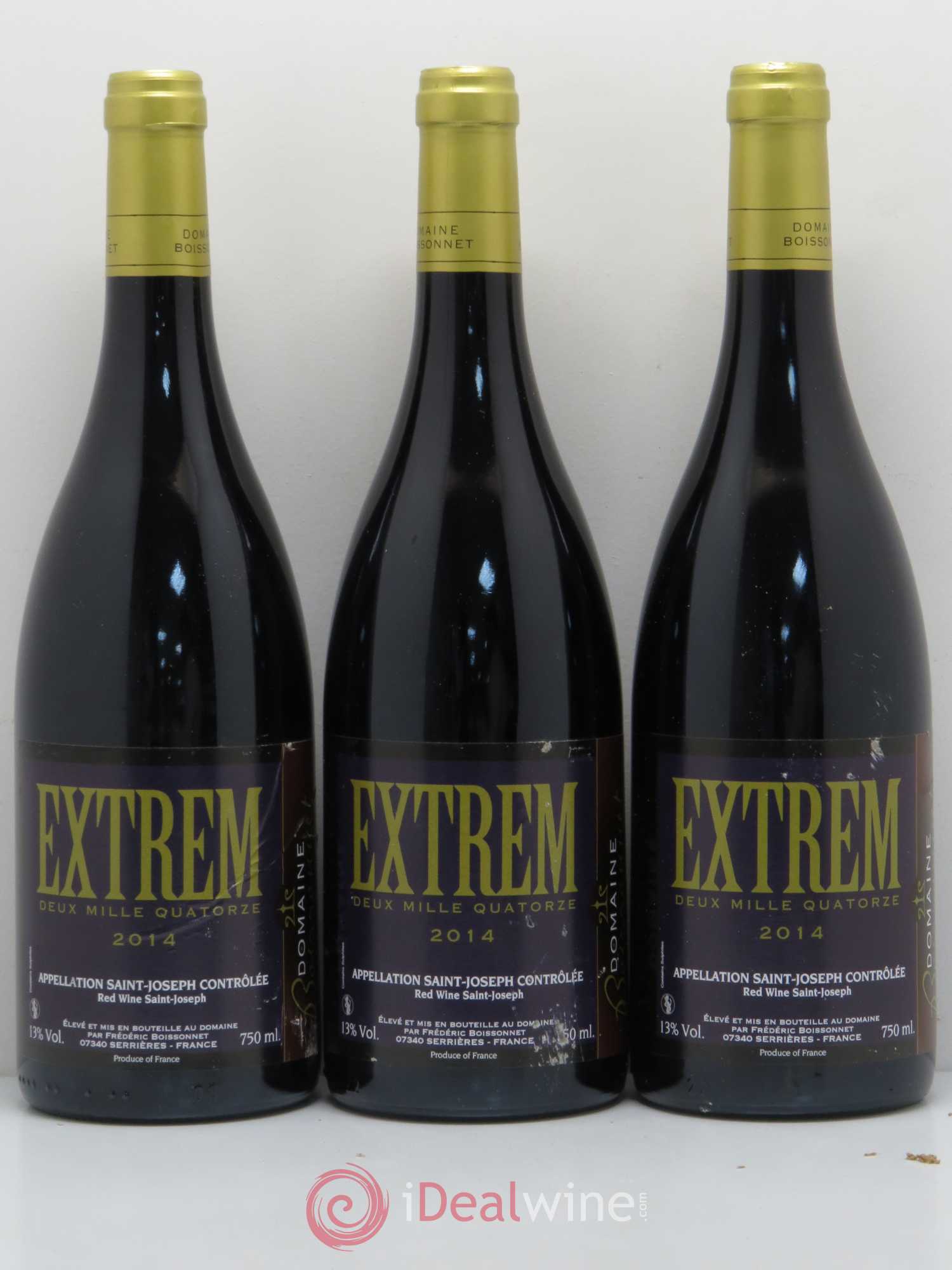 Saint-Joseph Extrême Domaine Boissonnet 2014 - Lot de 6 bouteilles - 2