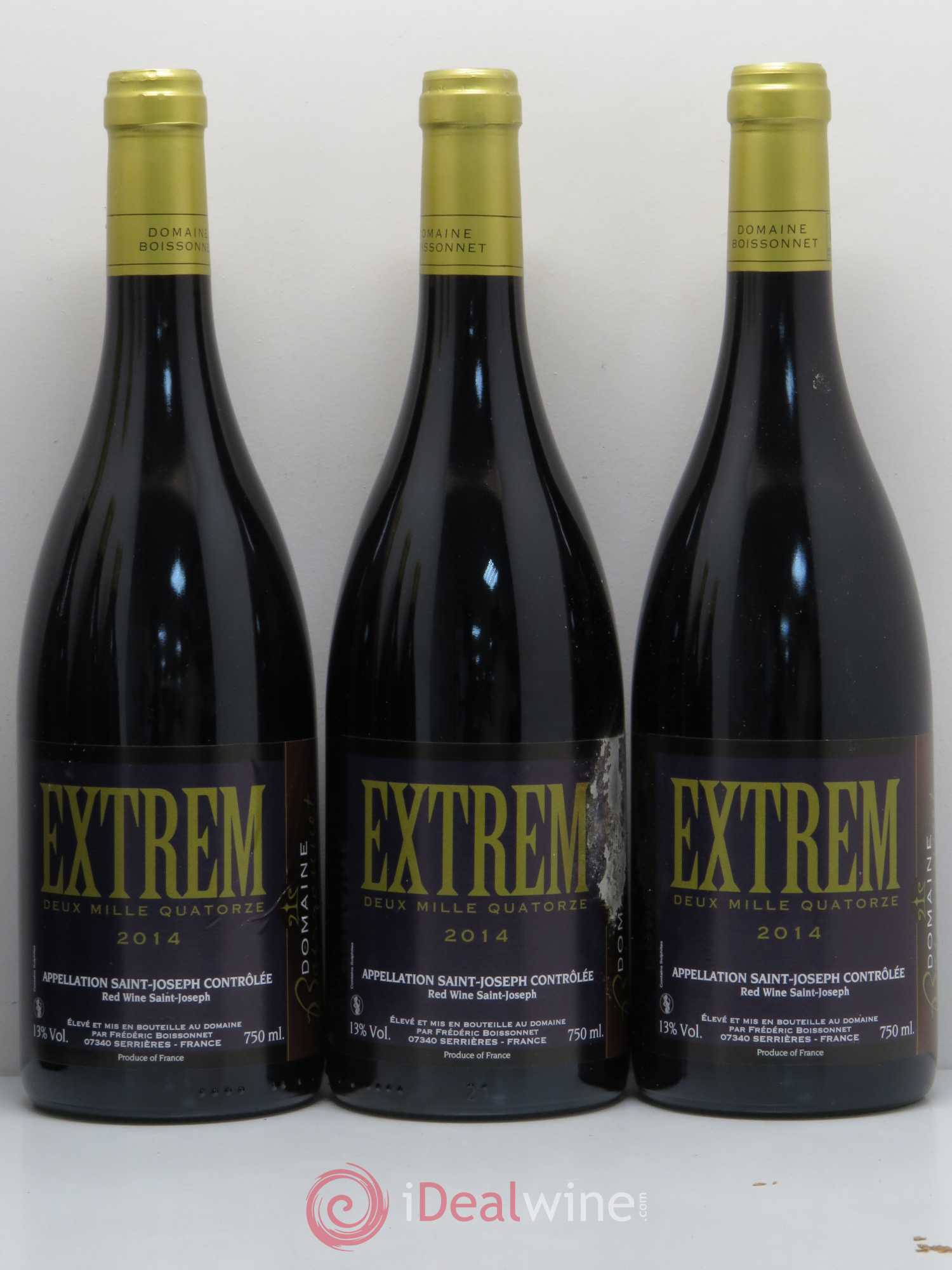 Saint-Joseph Extrême Domaine Boissonnet 2014 - Posten von 6 Flaschen - 1