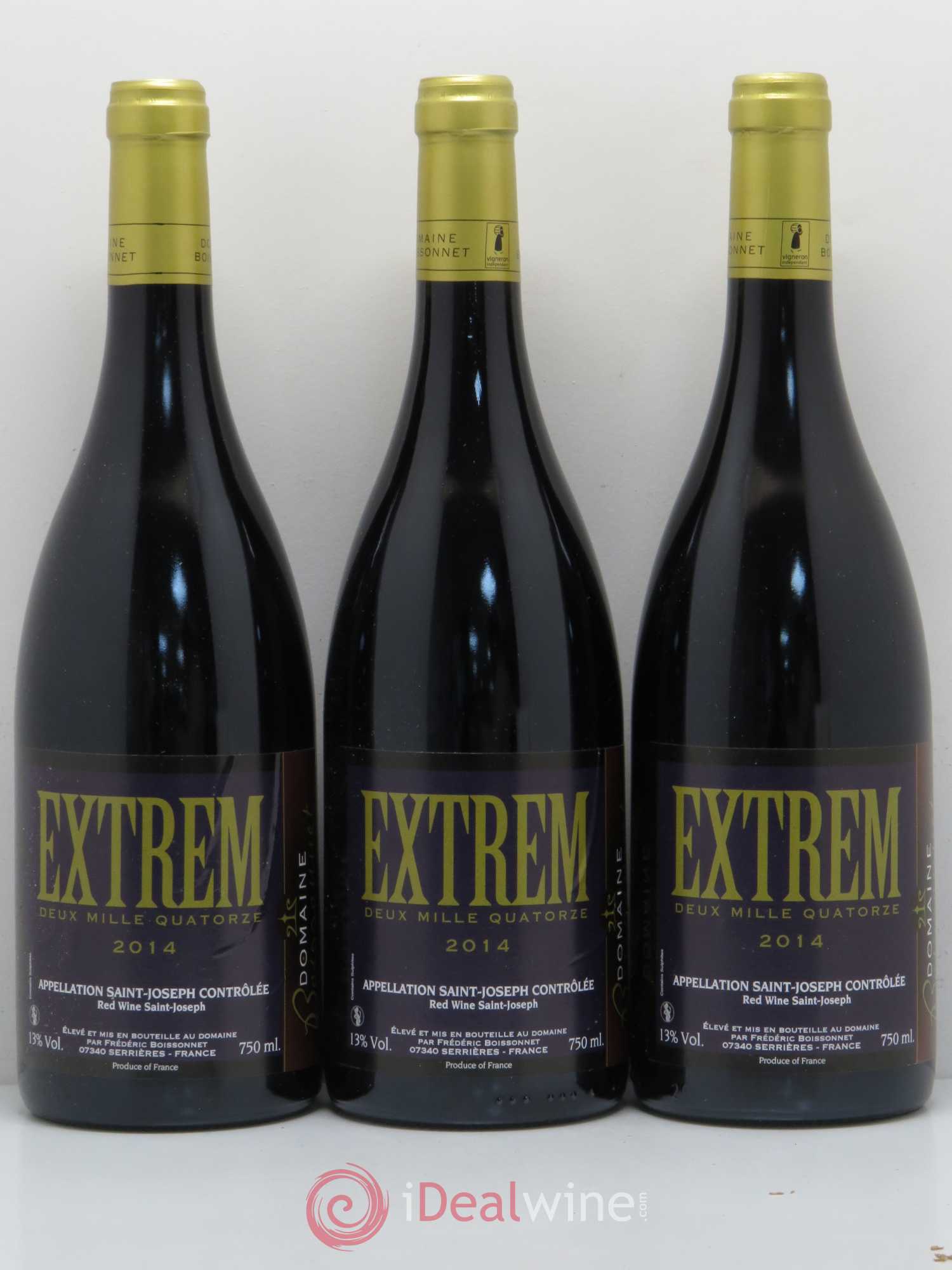 Saint-Joseph Extrême Domaine Boissonnet 2014 - Posten von 6 Flaschen - 2