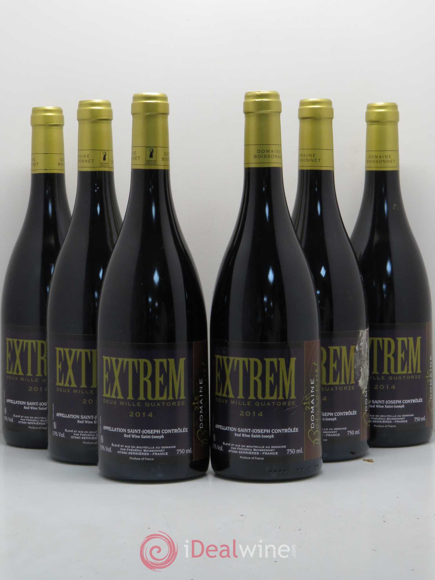 Saint-Joseph Extrême Domaine Boissonnet 2014 - Posten von 6 Flaschen - 0
