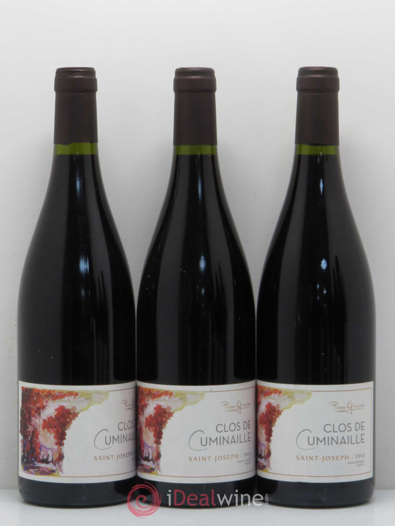 Saint-Joseph Clos de Cuminaille Pierre Gaillard 2013 - Posten von 6 Flaschen - 2