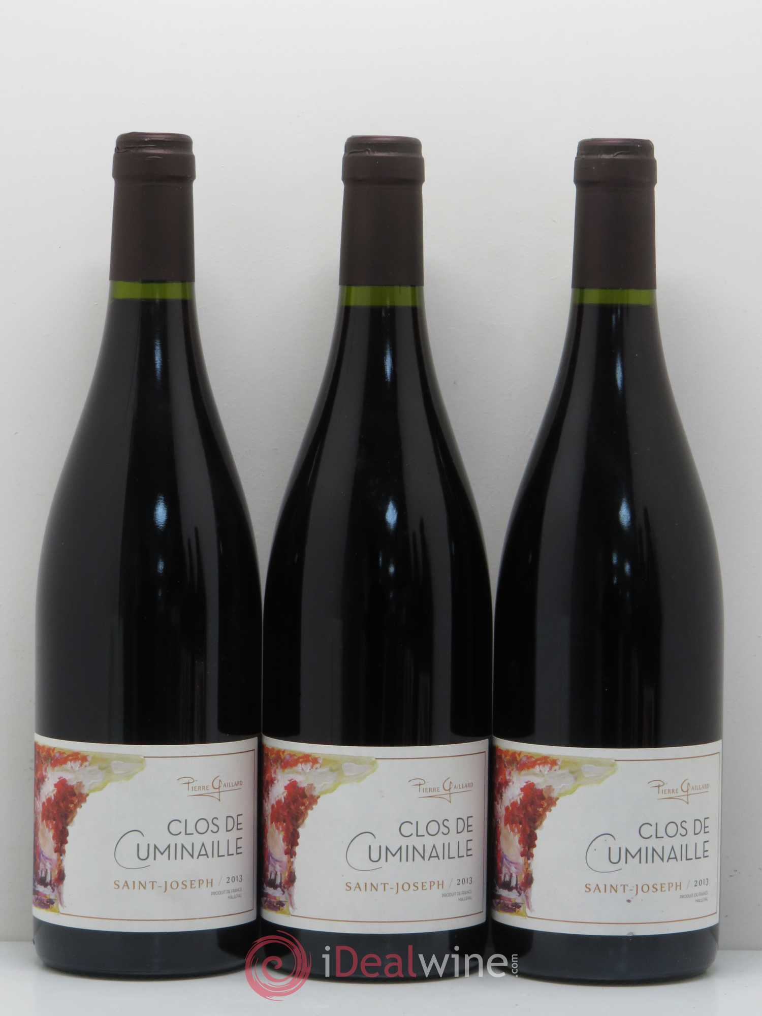 Saint-Joseph Clos de Cuminaille Pierre Gaillard 2013 - Posten von 6 Flaschen - 1