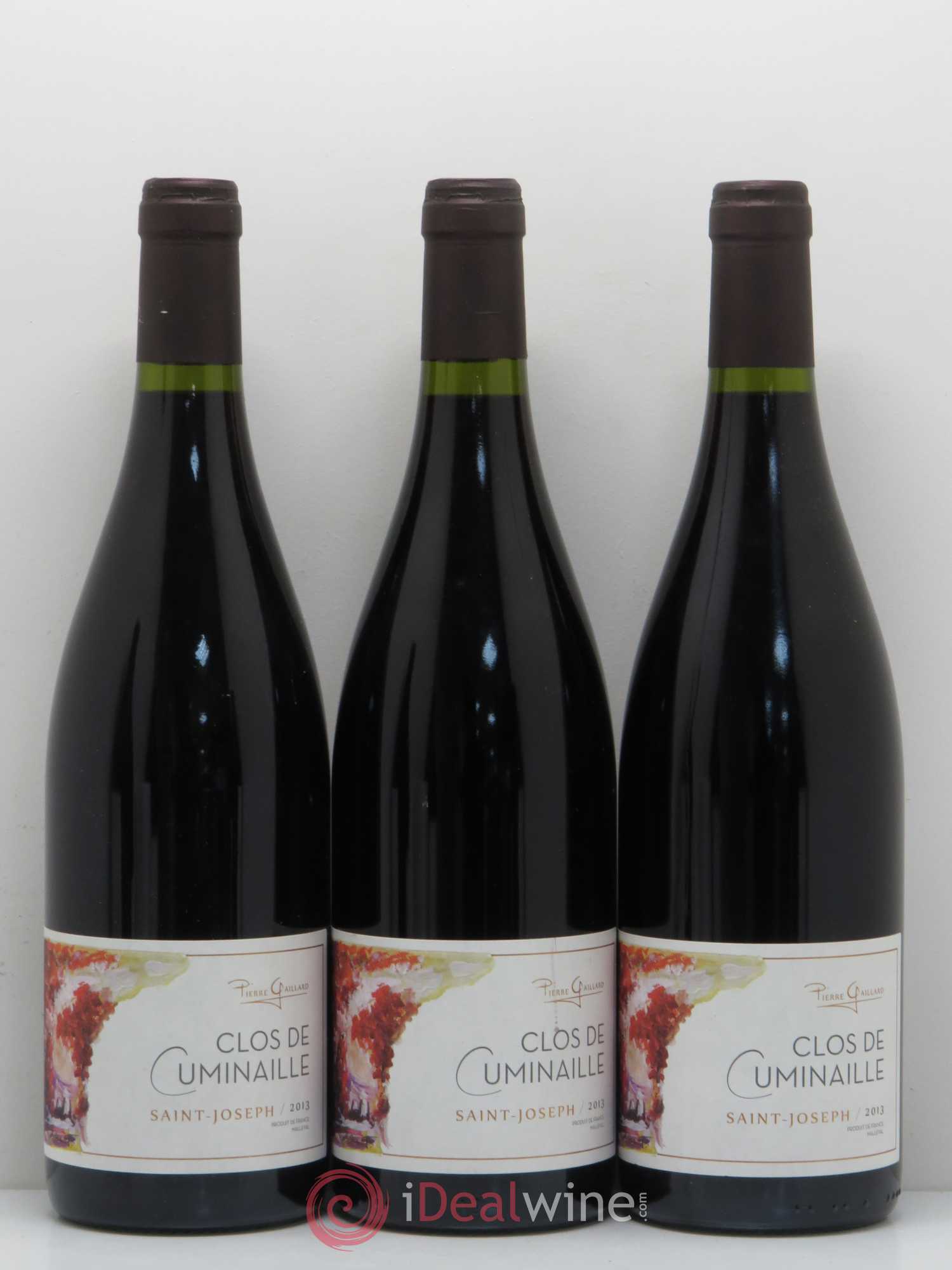Saint-Joseph Clos de Cuminaille Pierre Gaillard 2013 - Posten von 6 Flaschen - 2