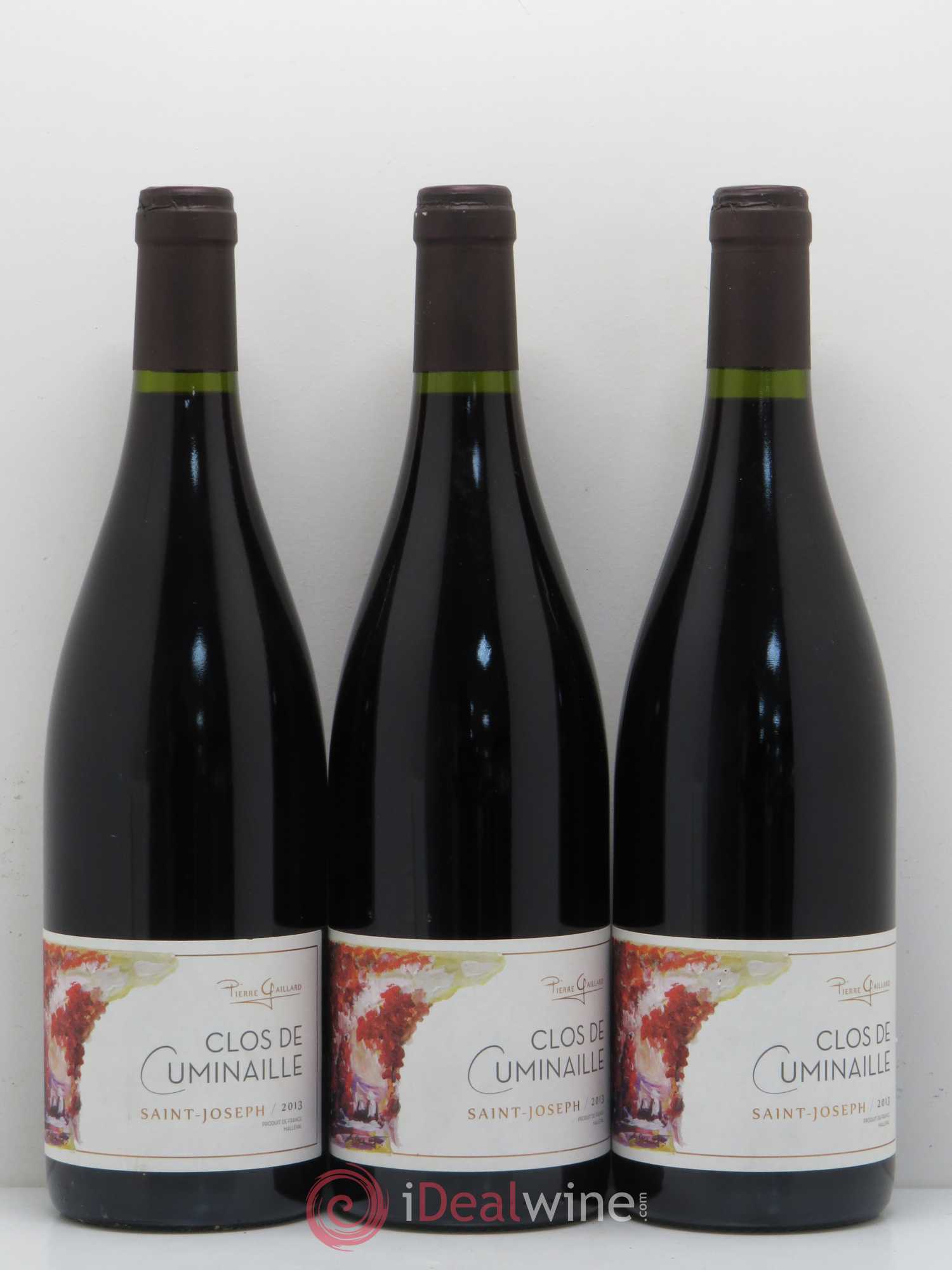 Saint-Joseph Clos de Cuminaille Pierre Gaillard 2013 - Posten von 6 Flaschen - 2