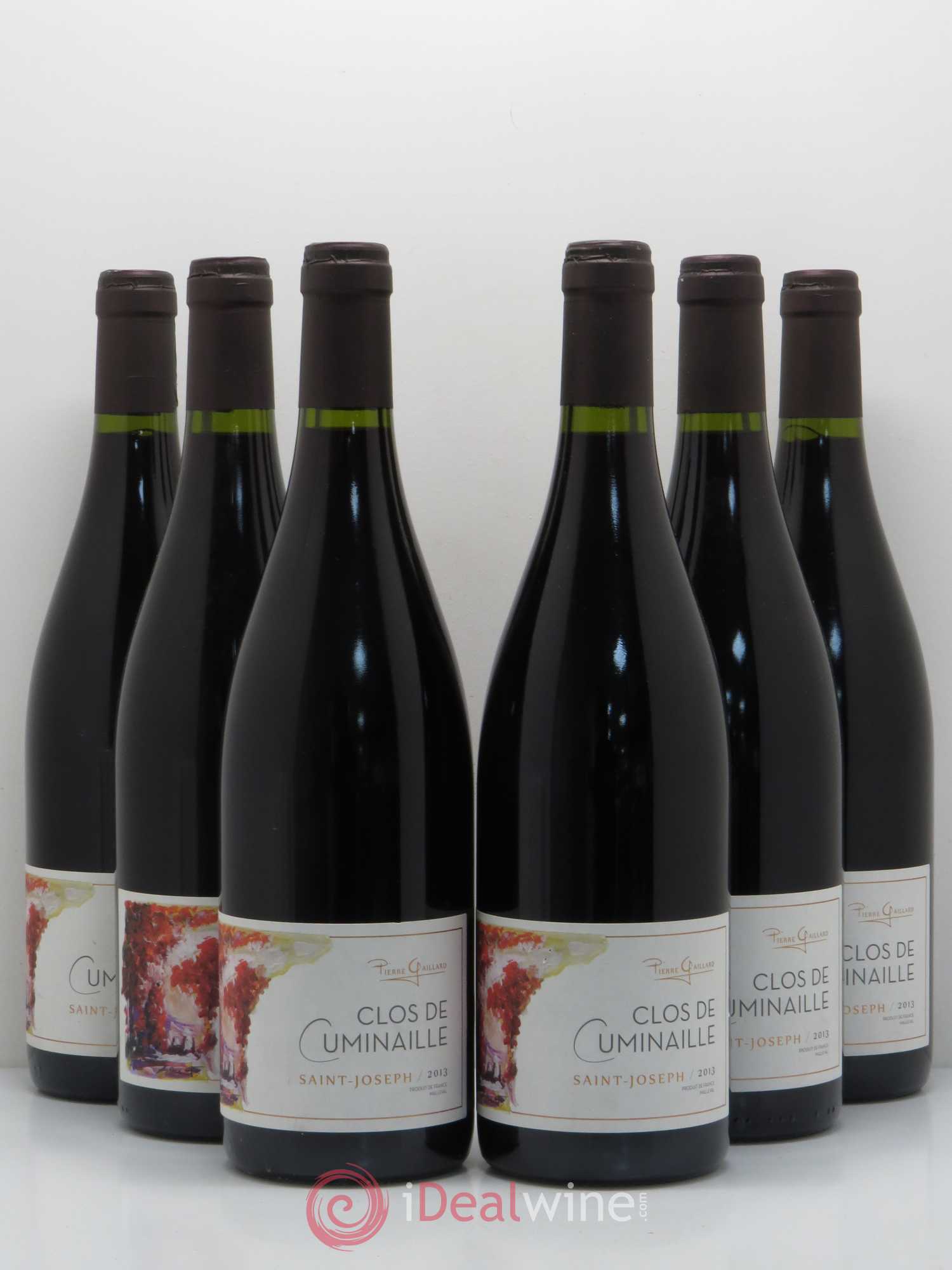 Saint-Joseph Clos de Cuminaille Pierre Gaillard 2013 - Posten von 6 Flaschen - 0